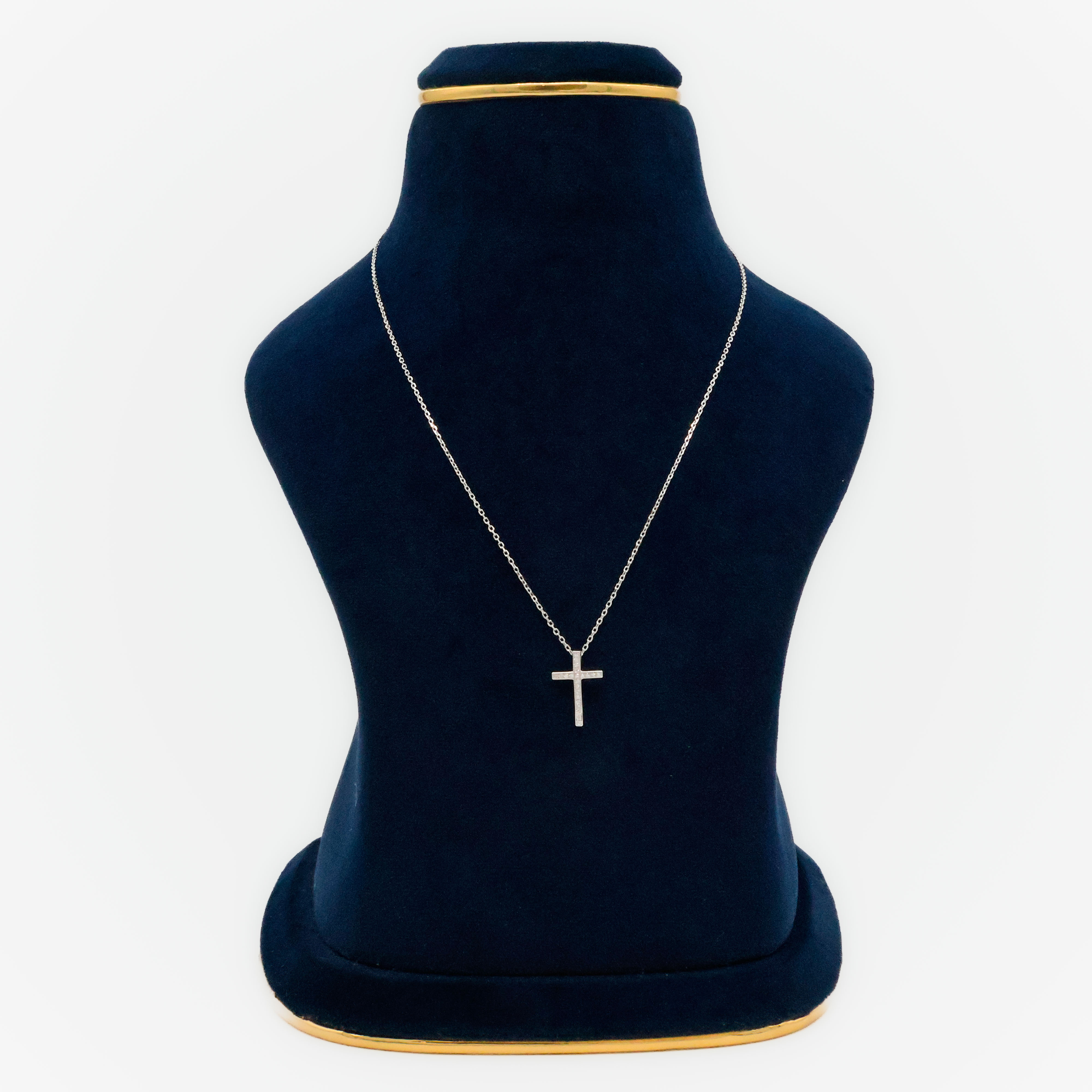 Arham Silver Palace - Silver Cross Pendant