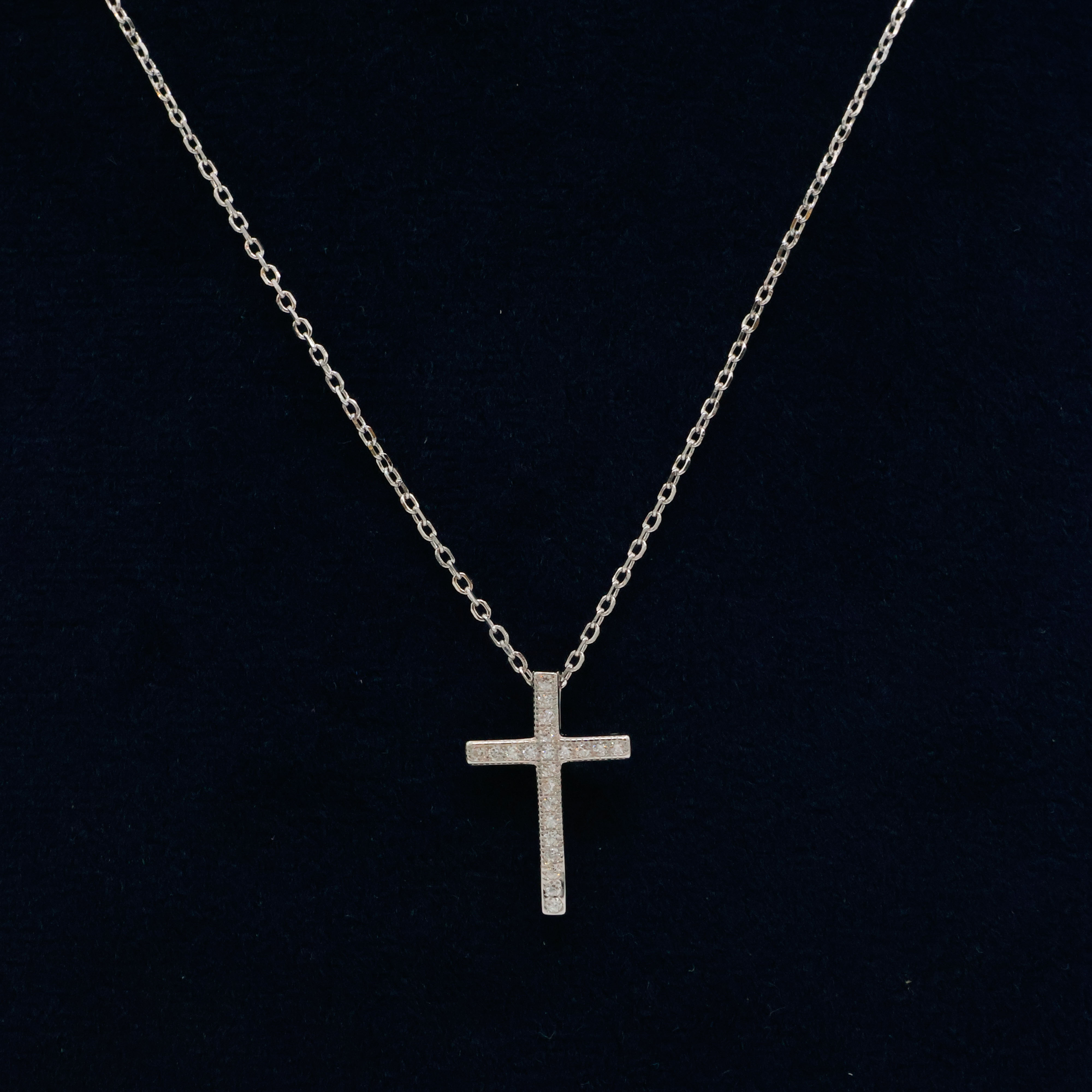 Arham Silver Palace - Silver Cross Pendant