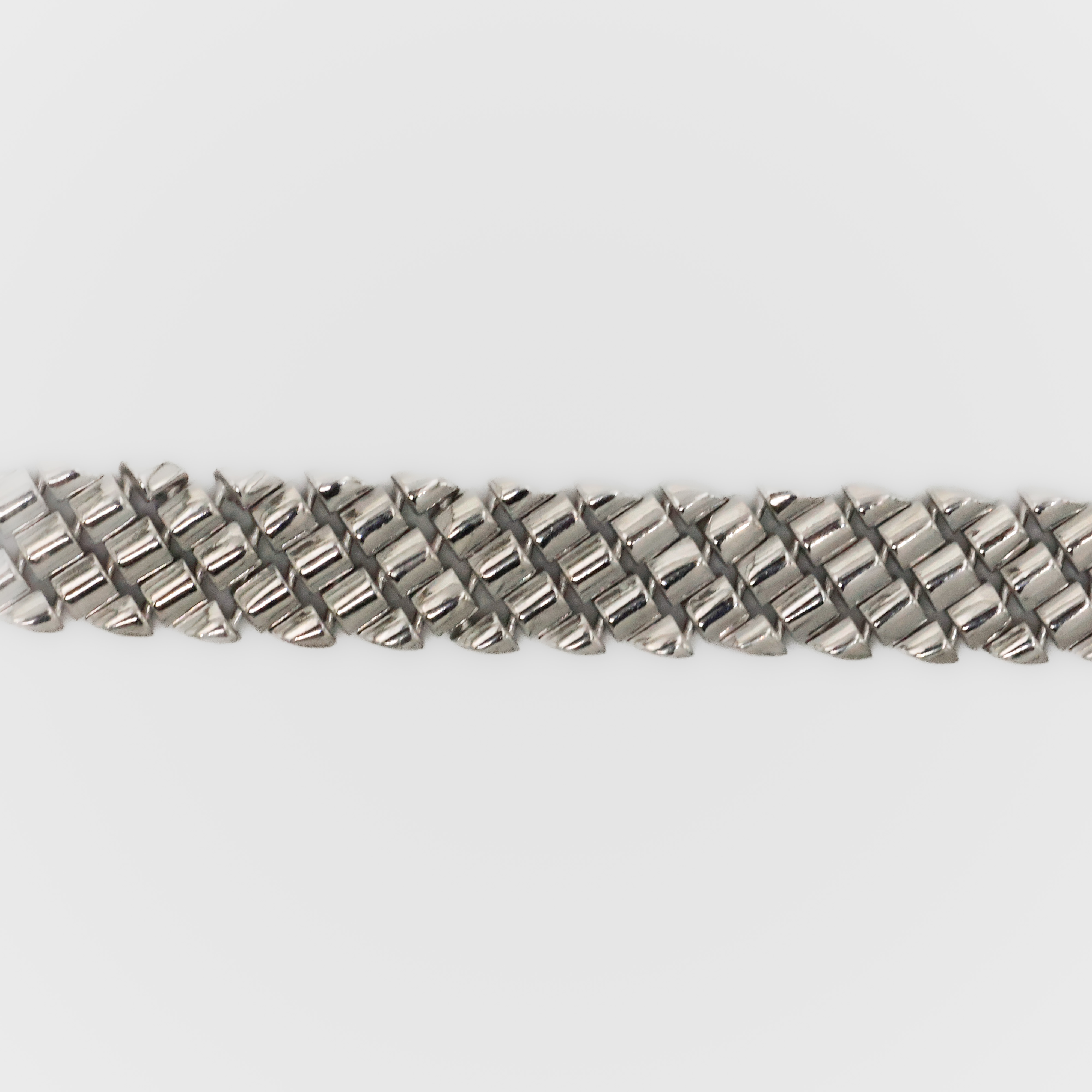 Silver Braided Bracelet