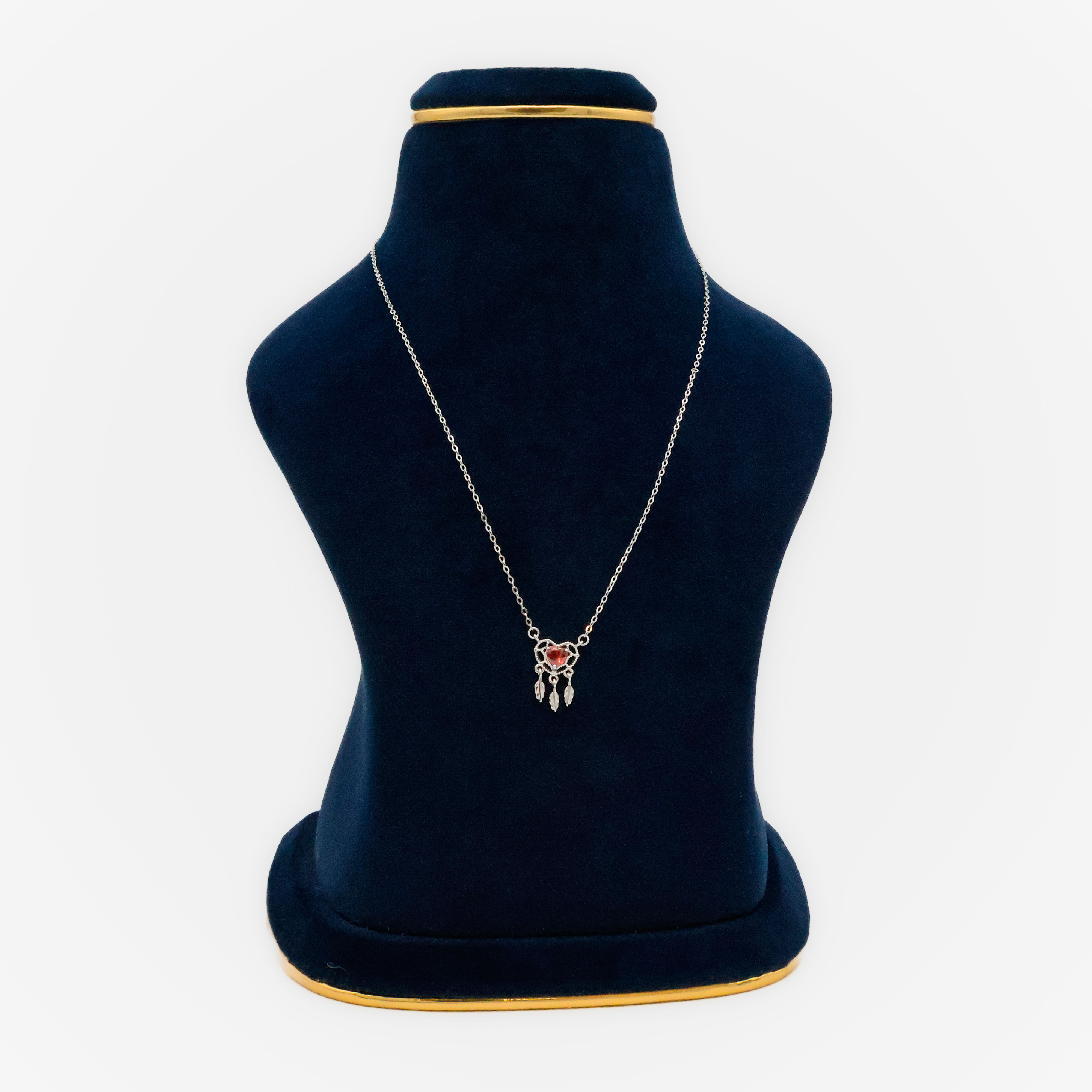 Arham Silver Palace - Silver Heart Pendant