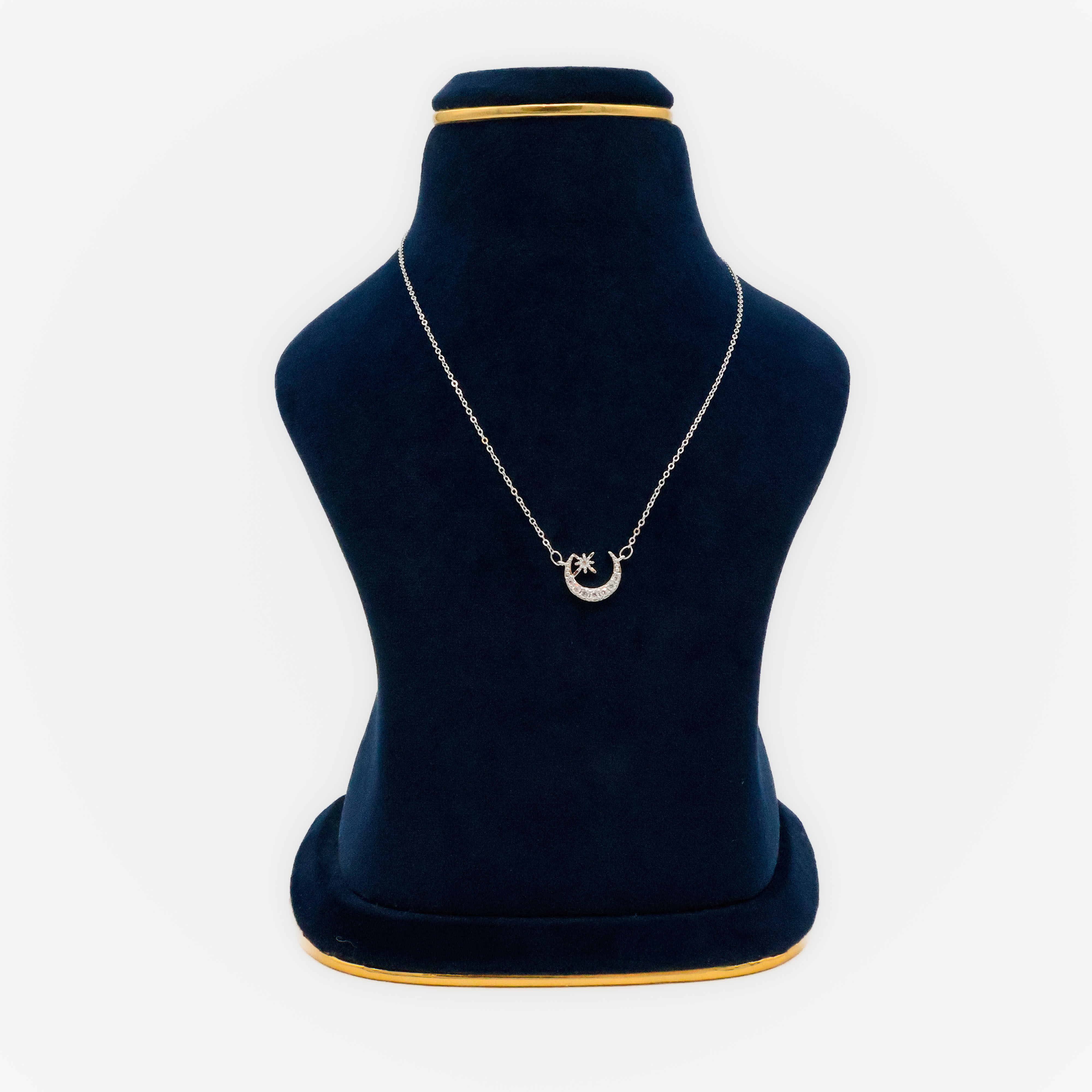 Arham Silver Palace - Silver Moon Pendant