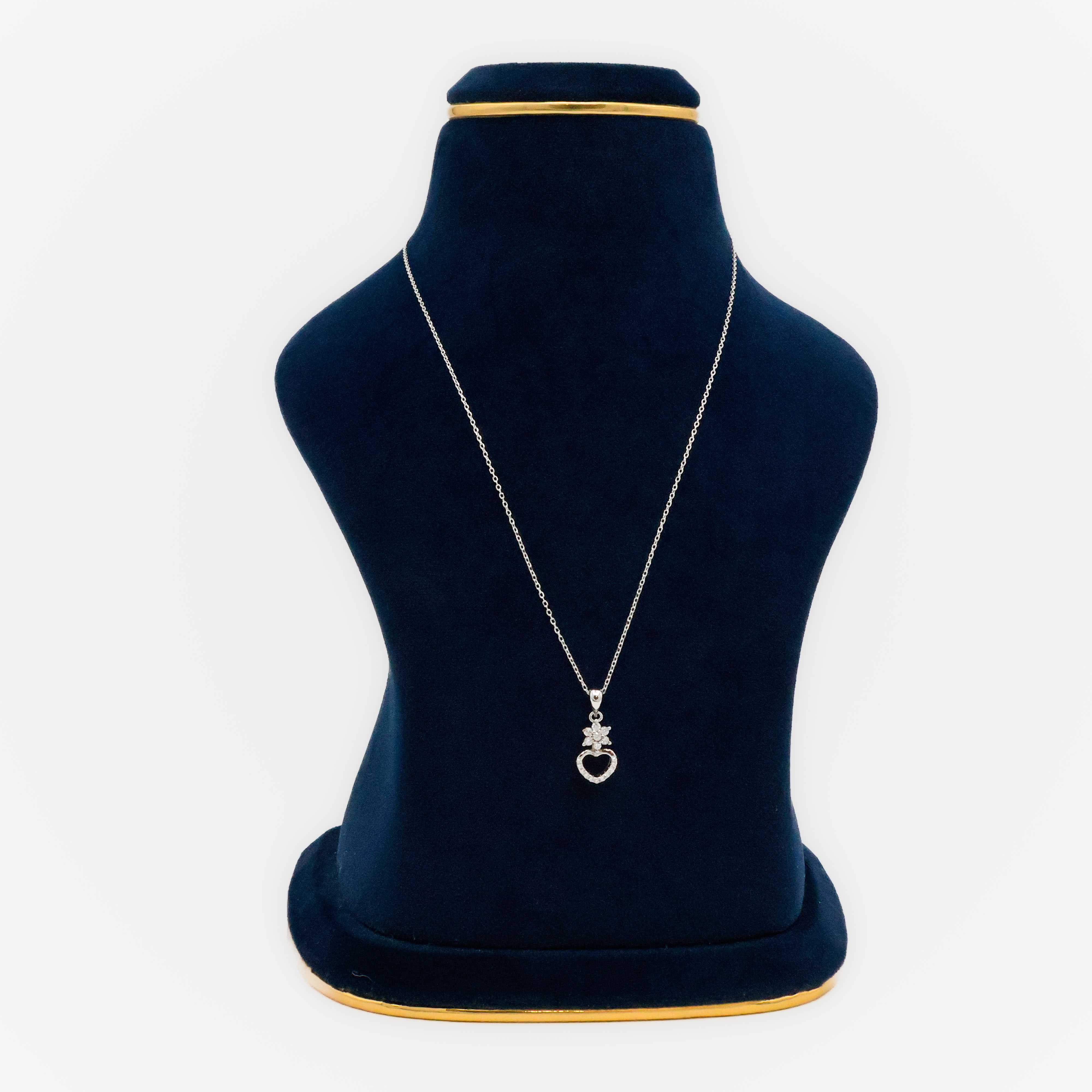 Arham Silver Palace - Silver Heart Pendant