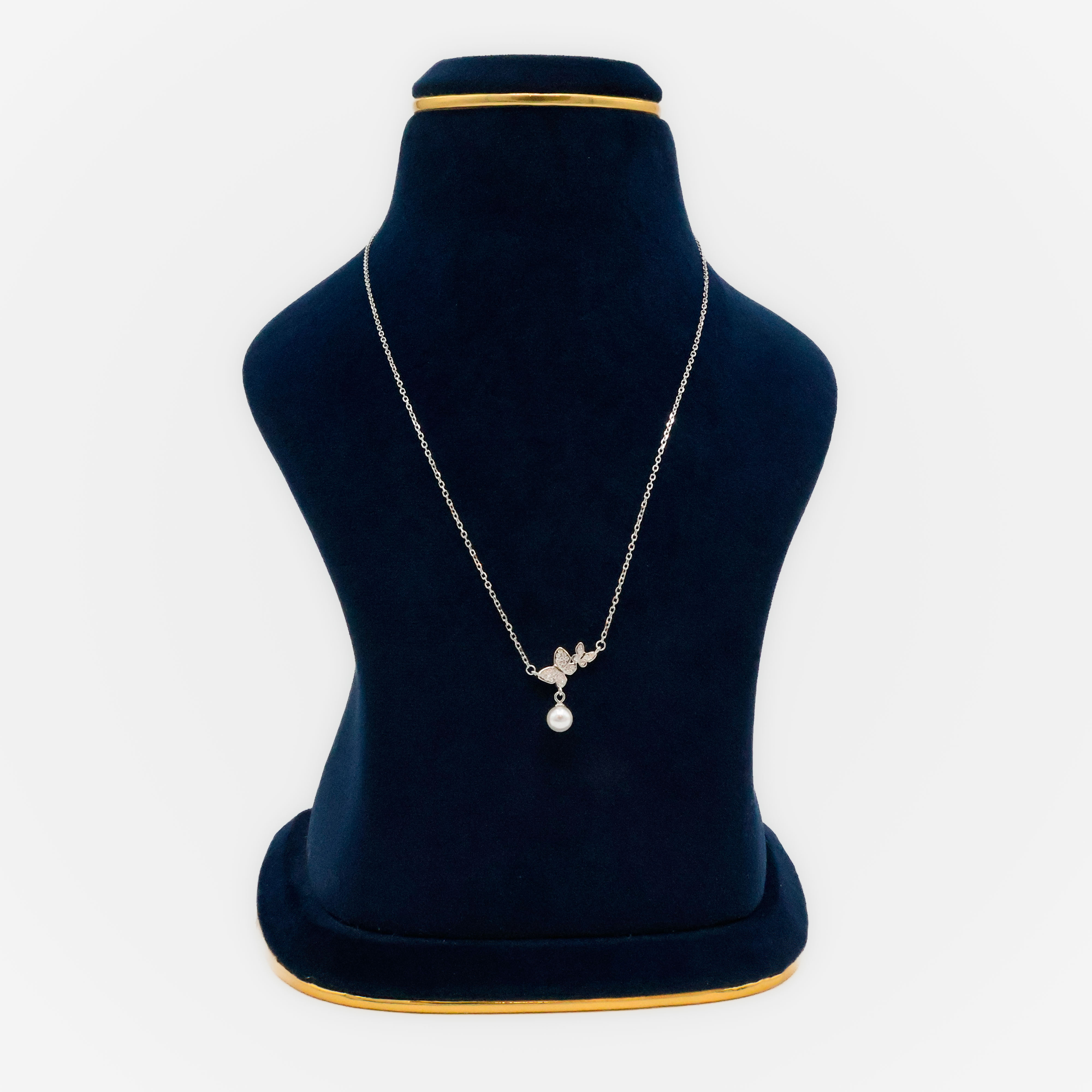 Arham Silver Palace - Silver Butterfly Pendant