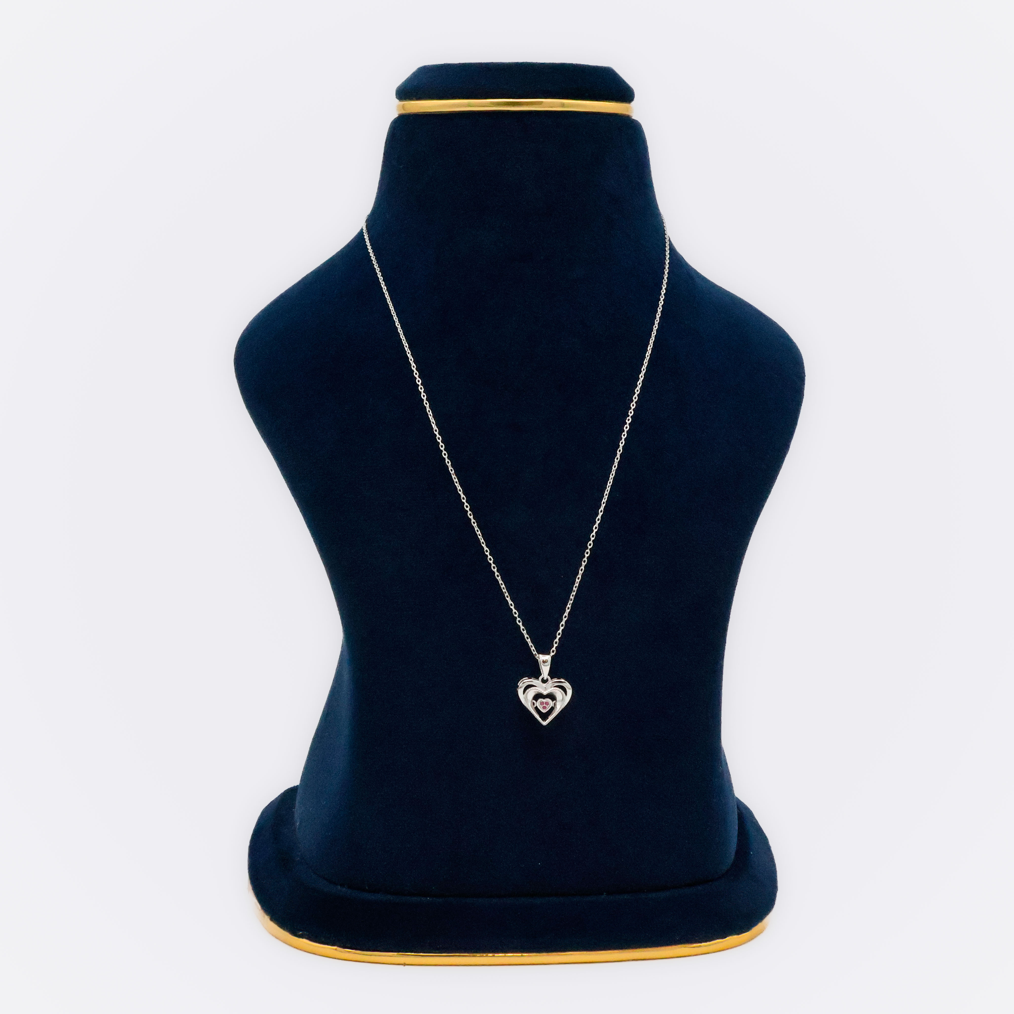 Arham Silver Palace - Silver Heart Pendant