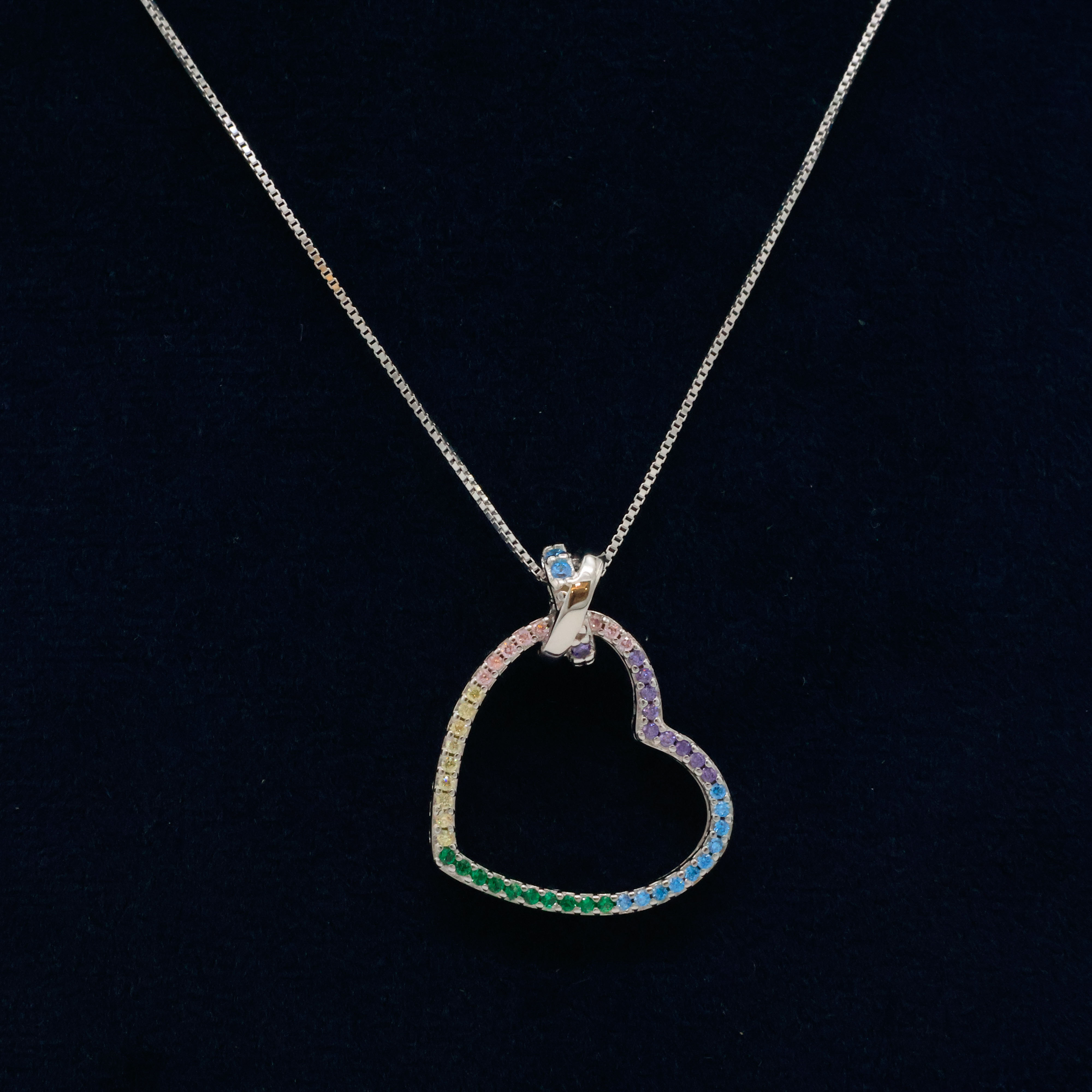 Arham Silver Palace - Silver Heart Pendant