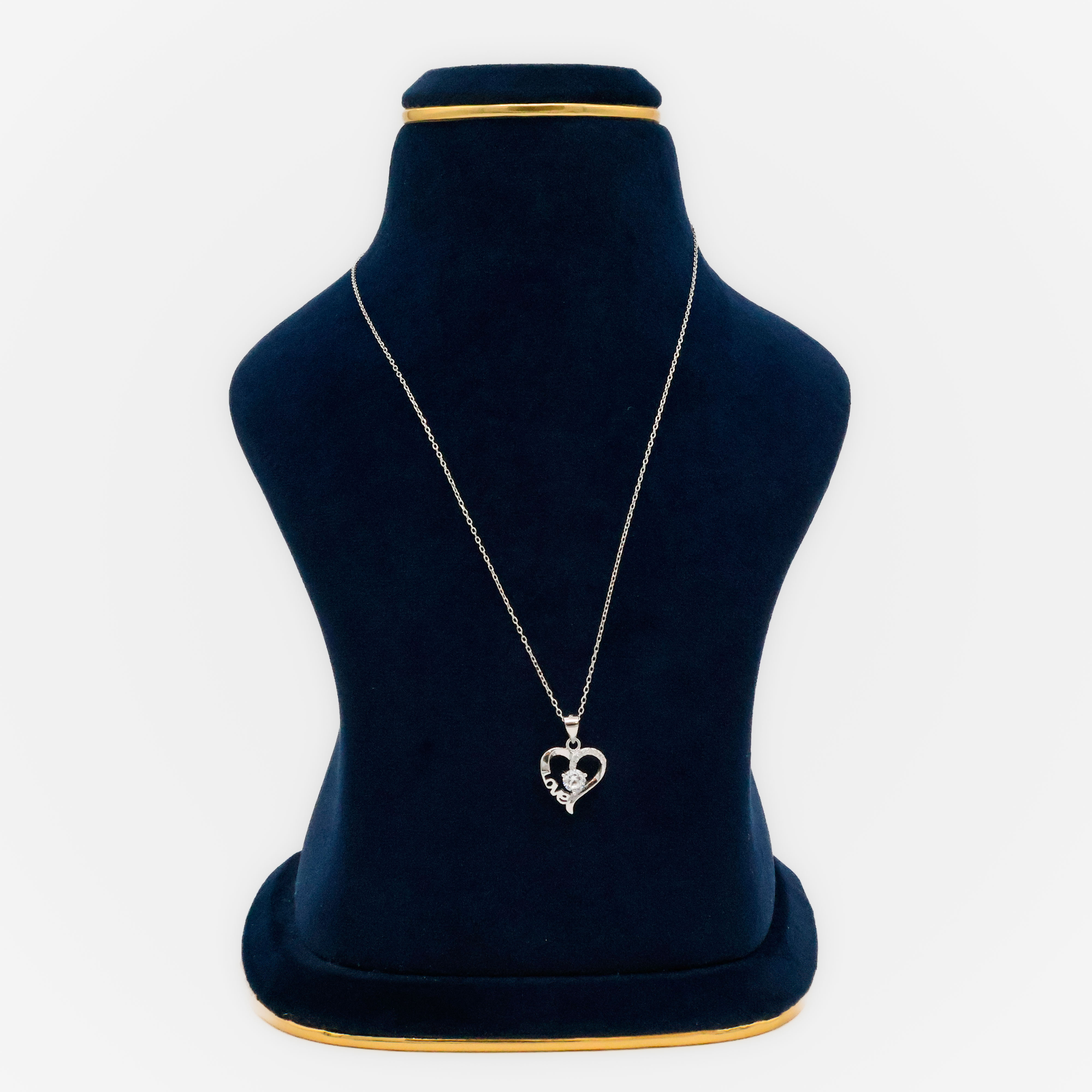 Arham Silver Palace - Silver Heart Pendant