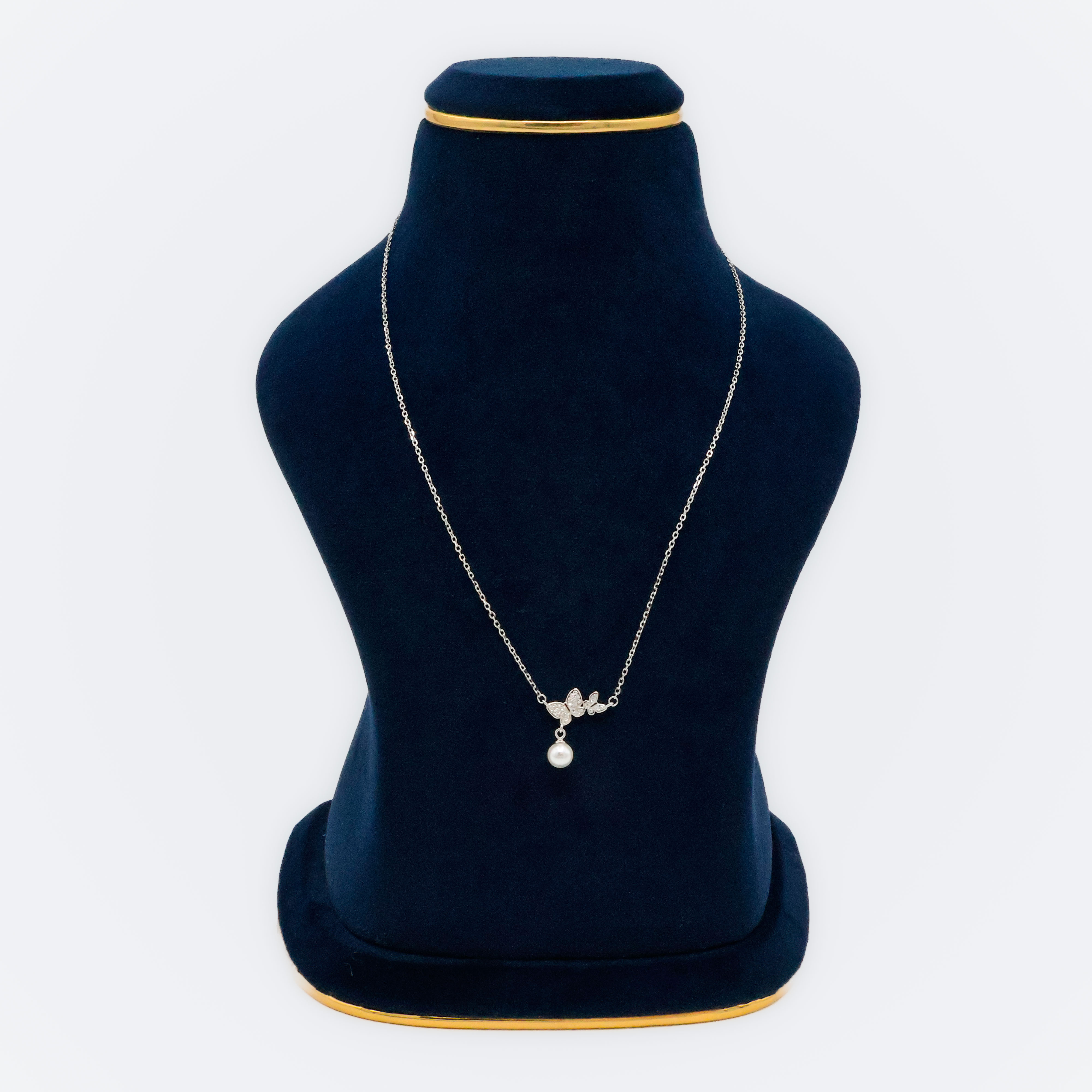 Arham Silver Palace - Silver Butterfly Pendant