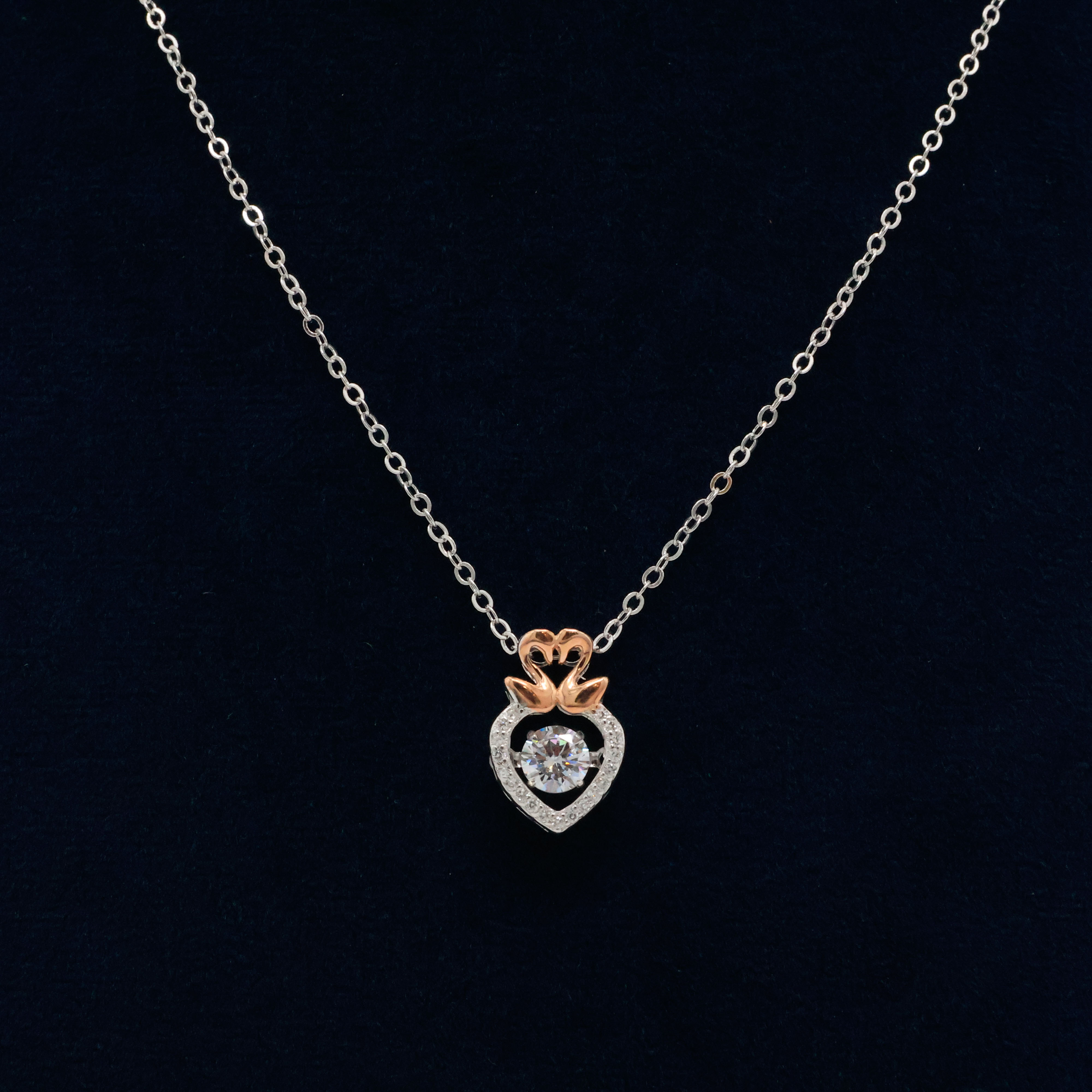 Arham Silver Palace - Silver Heart Pendant