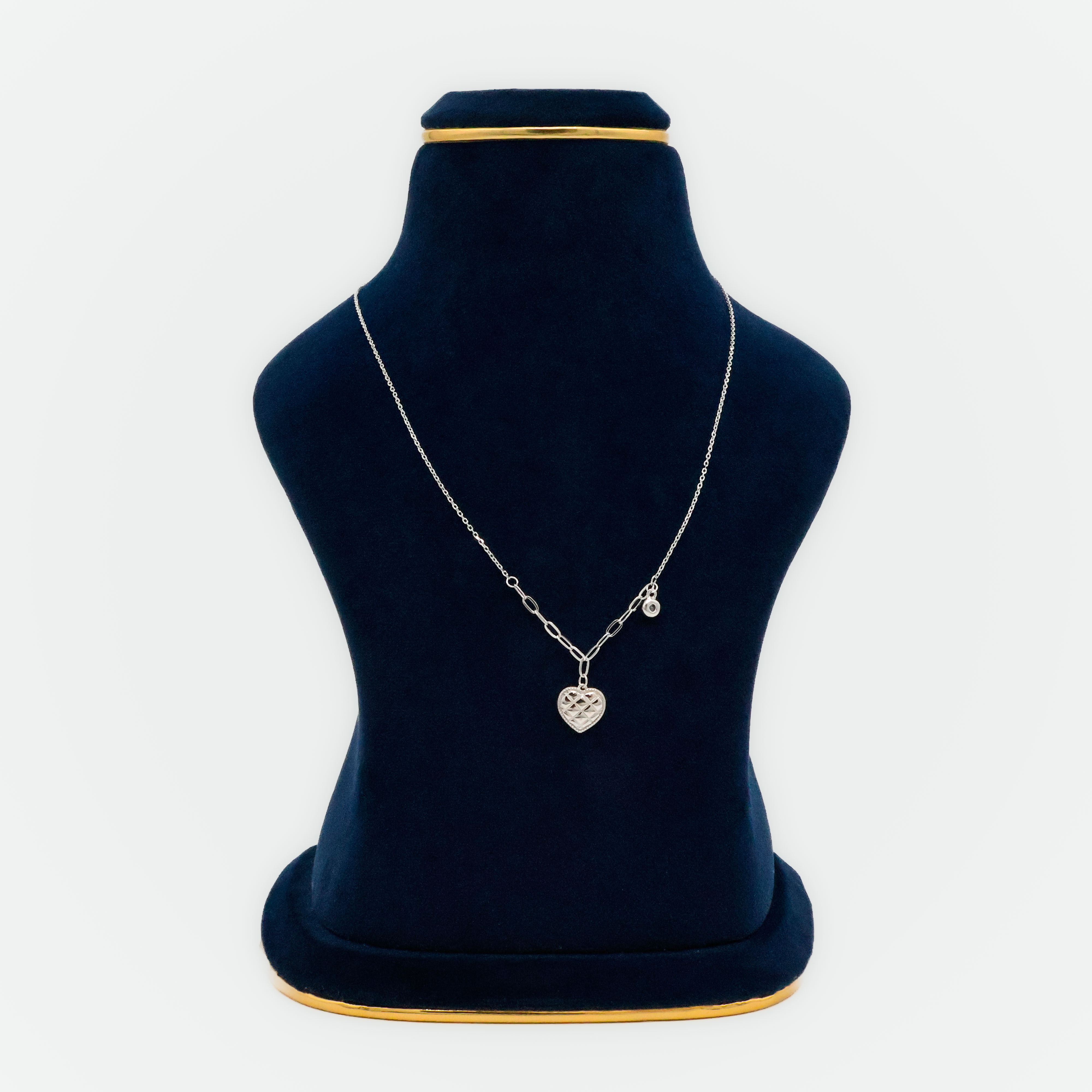 Arham Silver Palace - Silver Heart Pendant