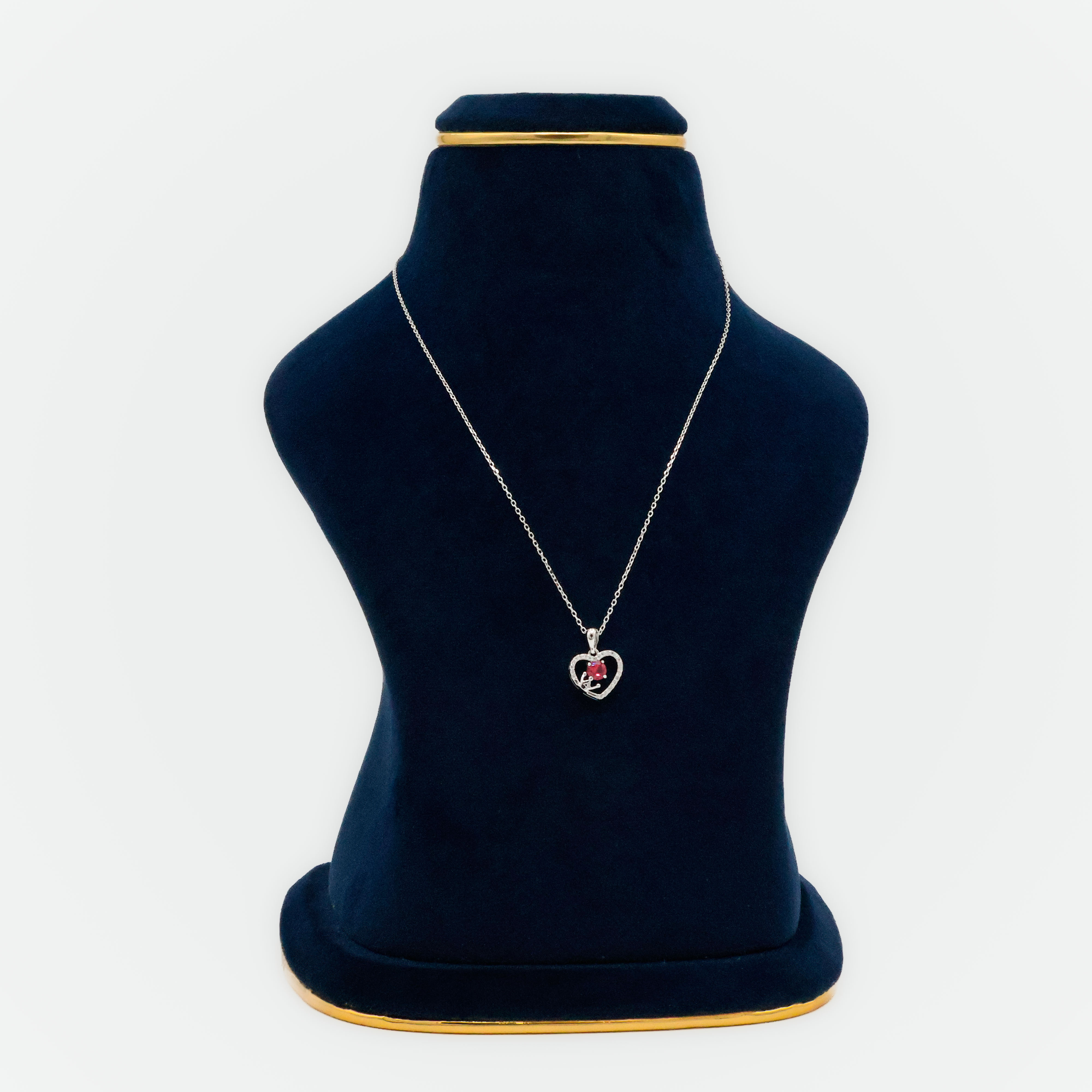 Arham Silver Palace - Silver Heart Pendant