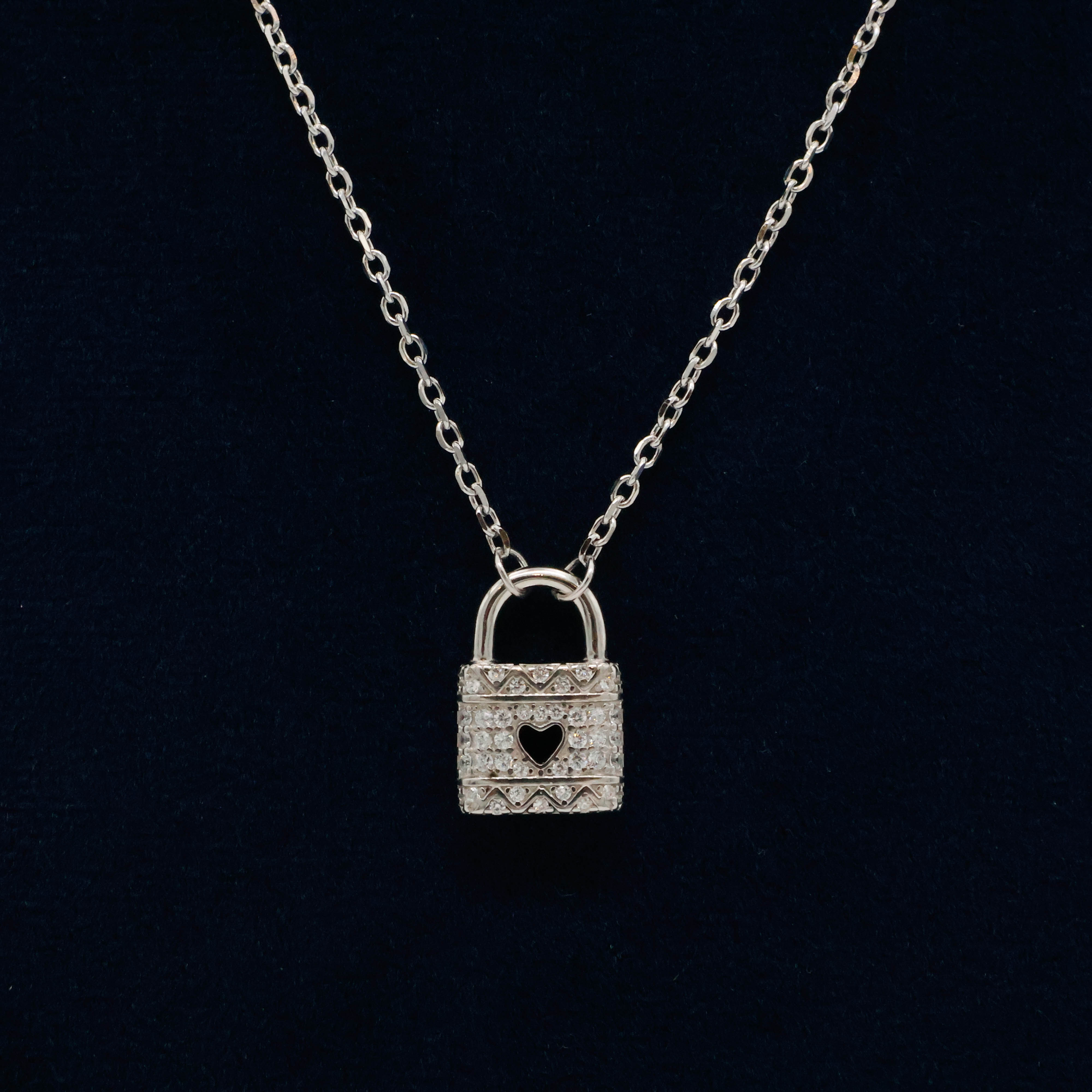 Arham Silver Palace - Silver Heart Pendant