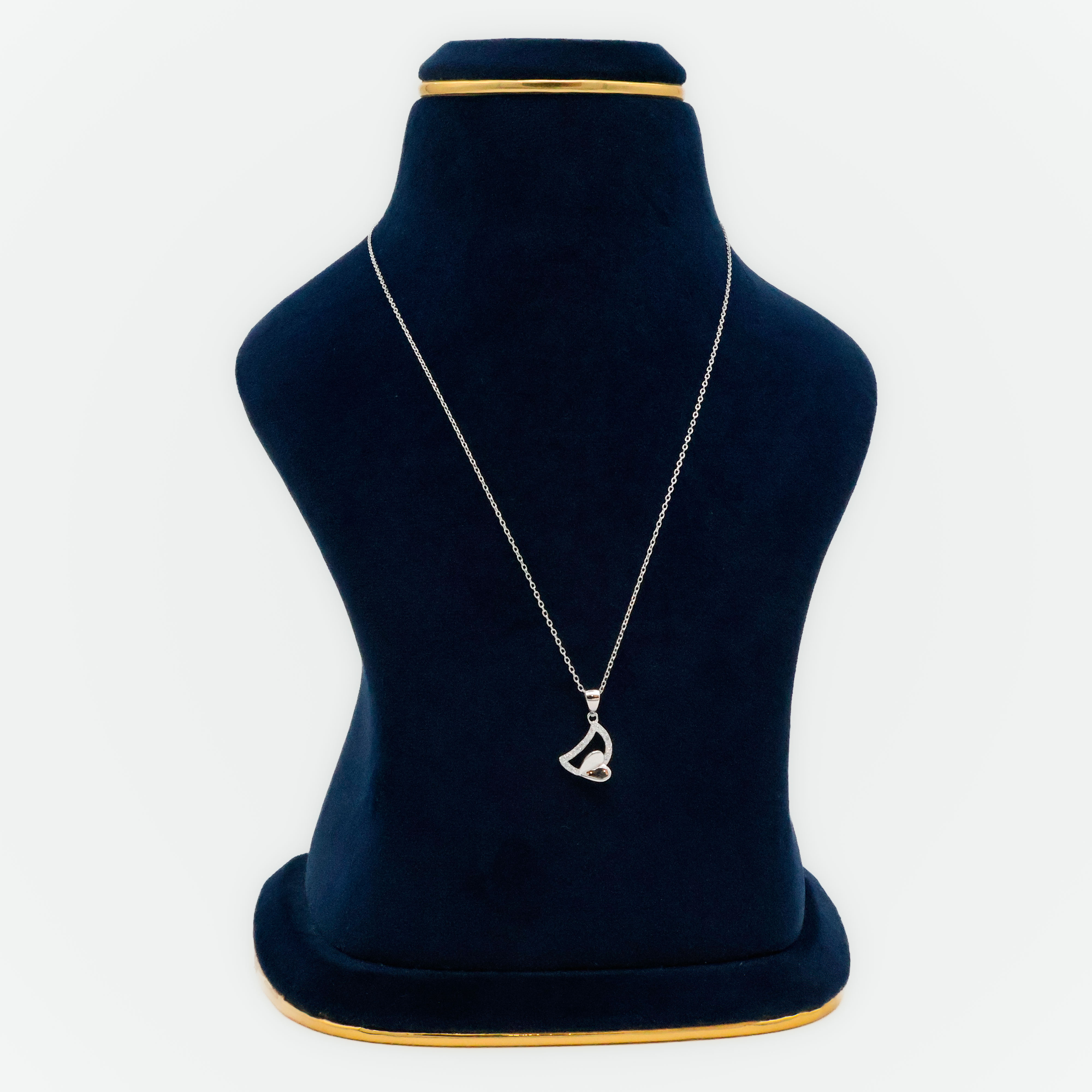 Arham Silver Palace - Silver Heart Pendant