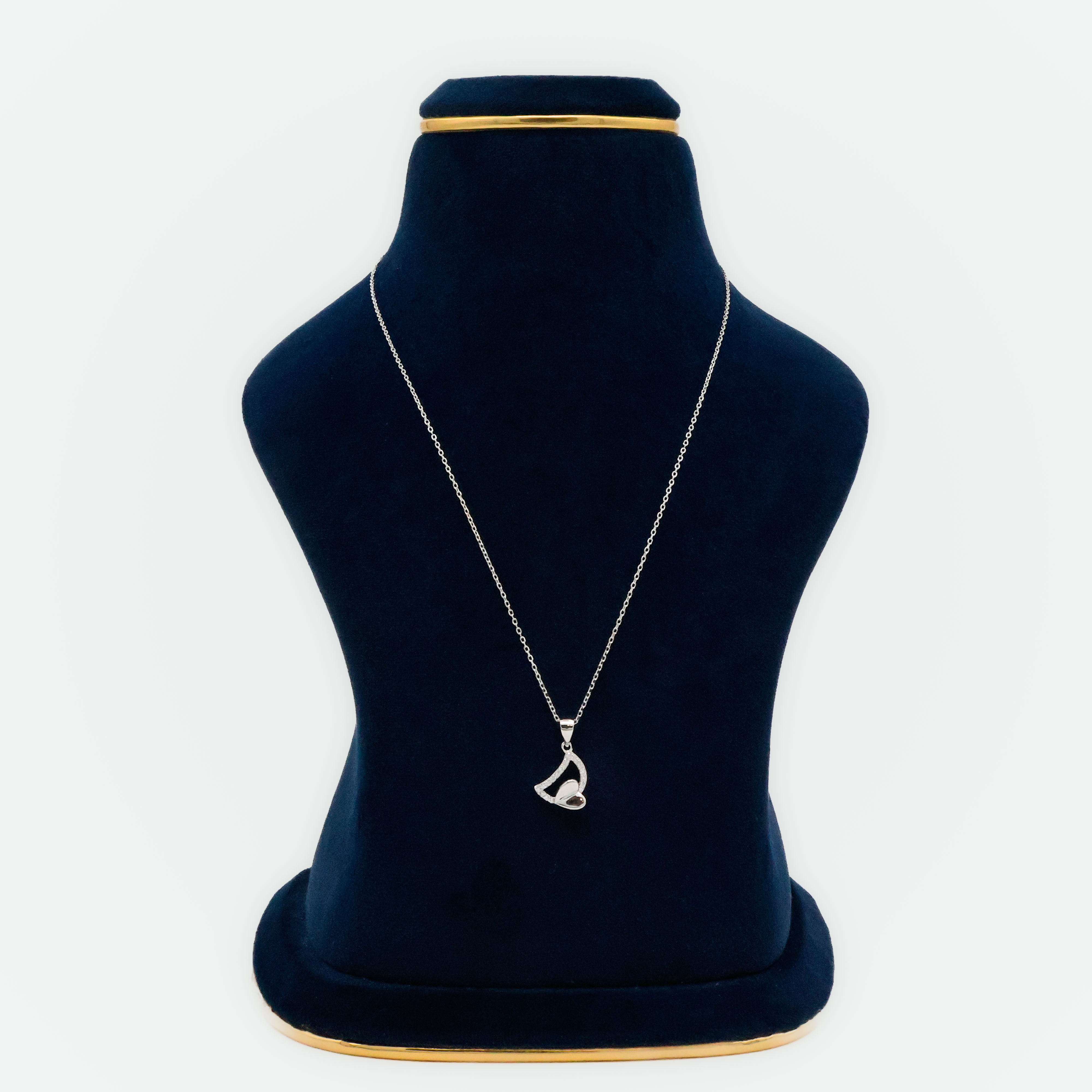 Arham Silver Palace - Silver Heart Pendant