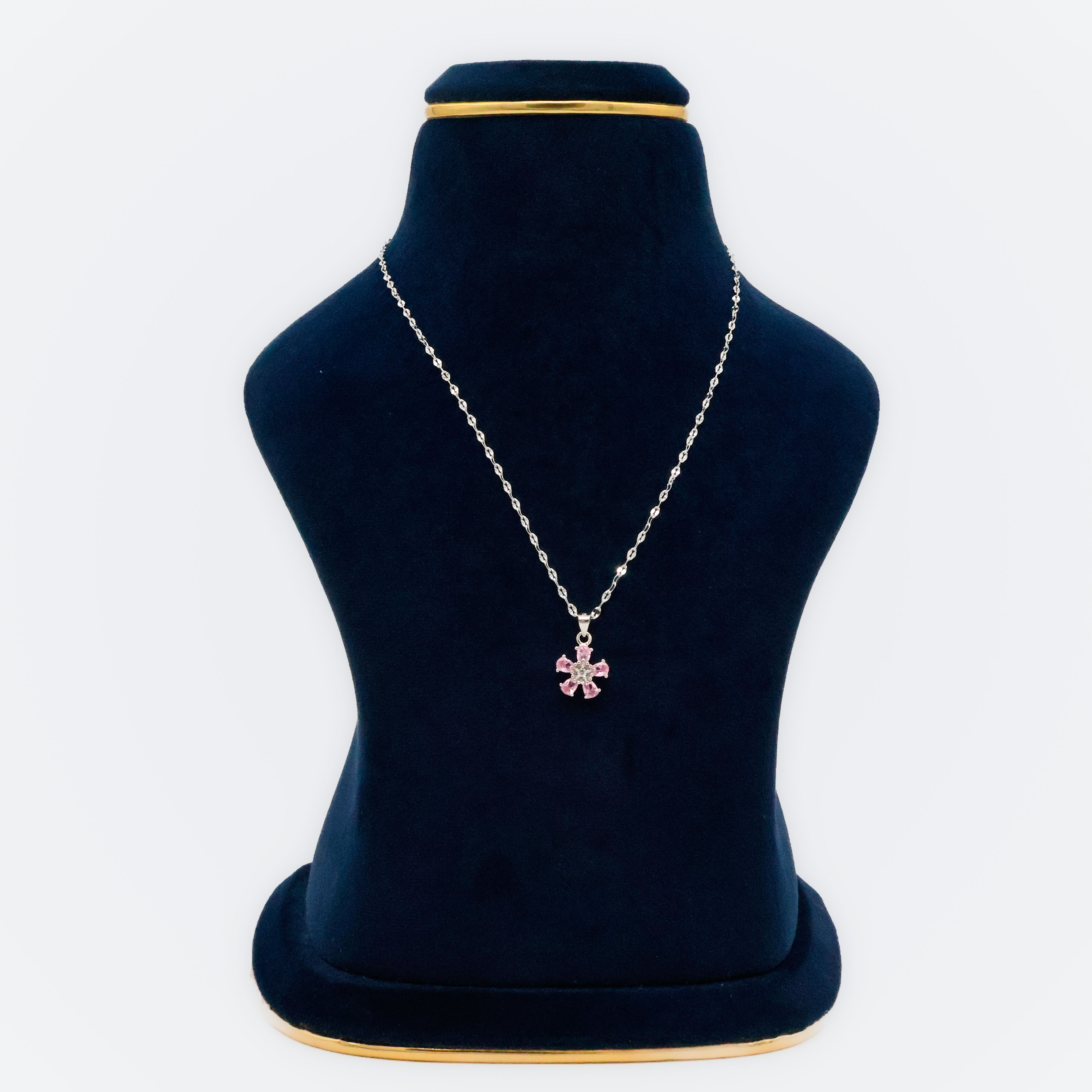 Arham Silver Palace - Silver Flower Pendant