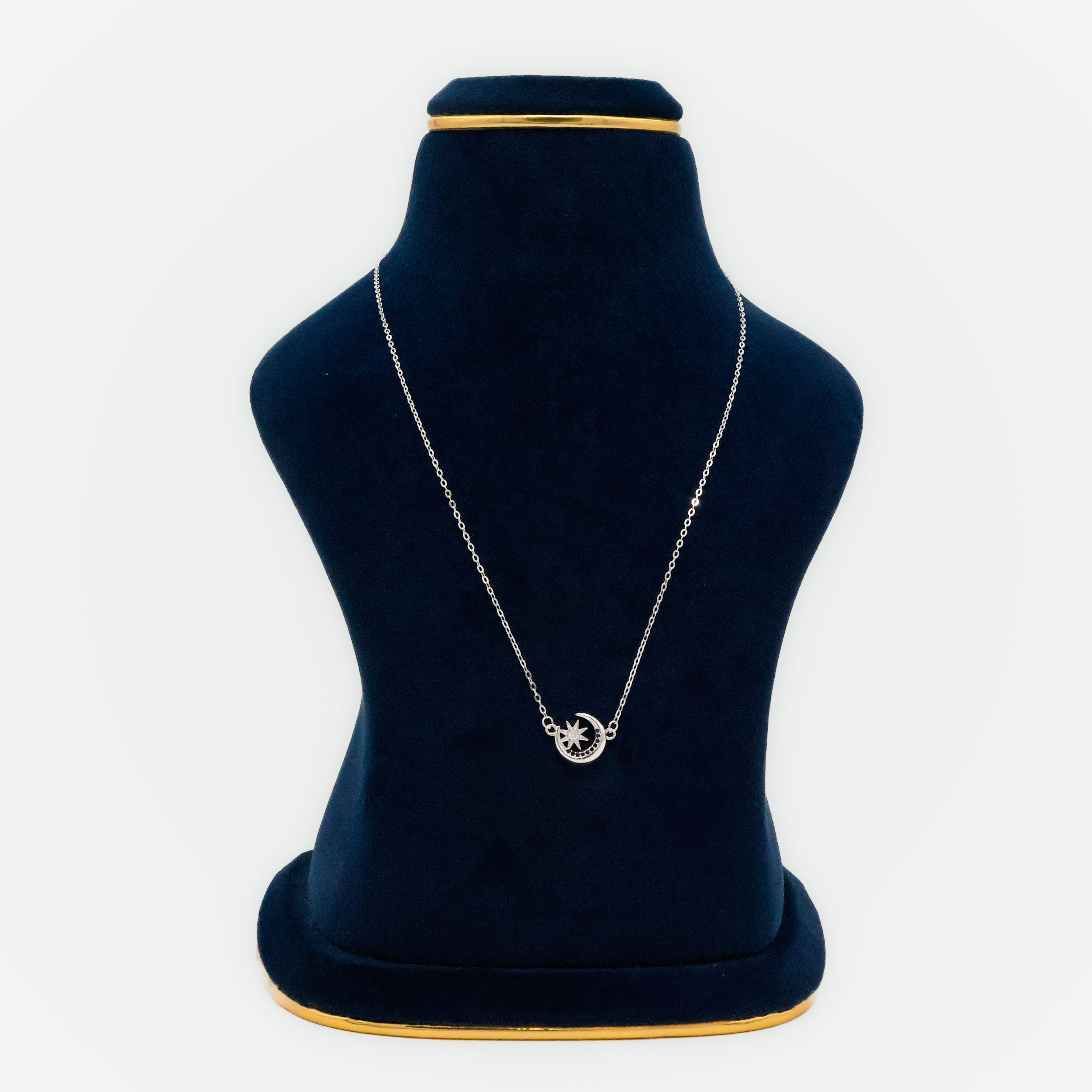 Arham Silver Palace - Silver Moon Pendant