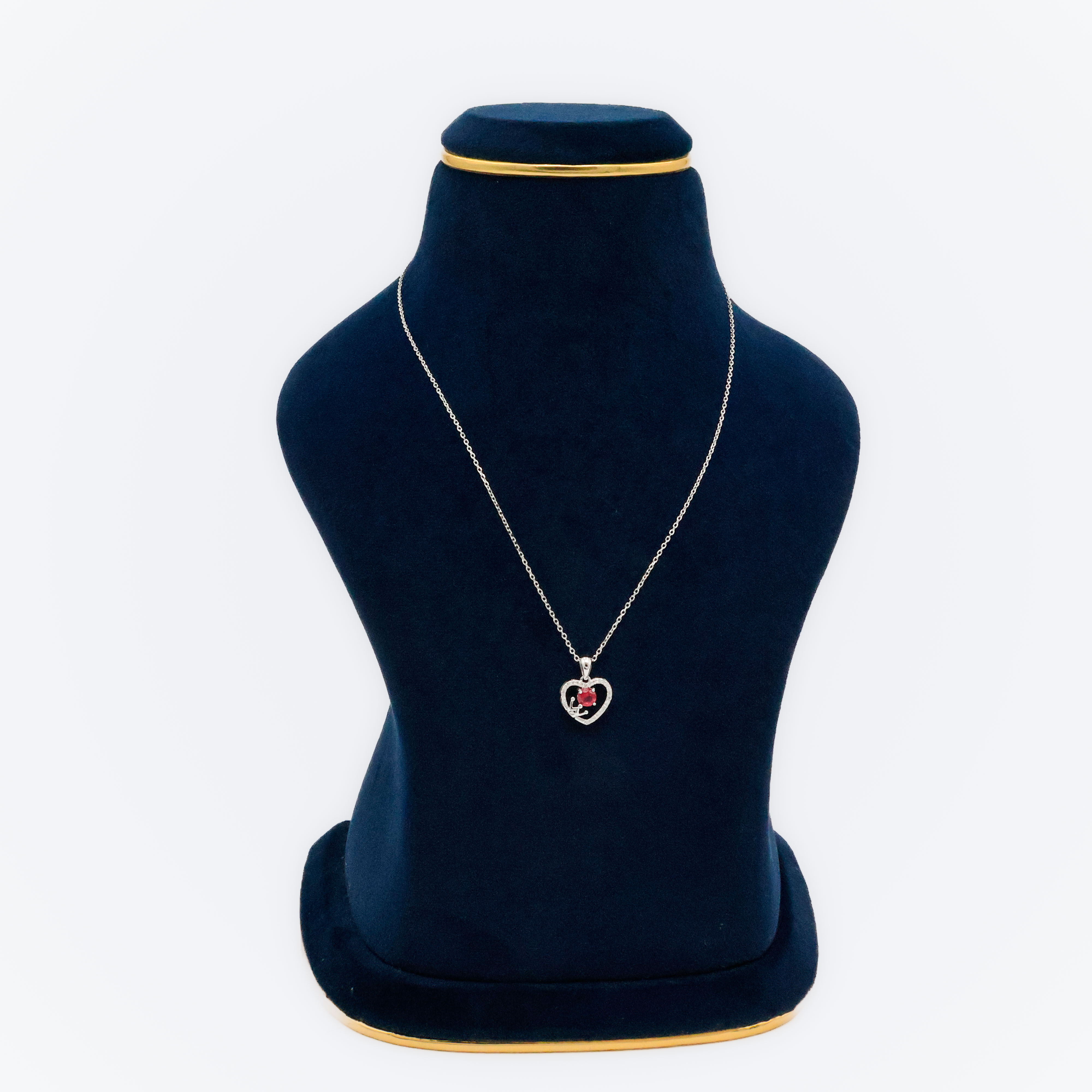 Arham Silver Palace - Silver Heart Pendant