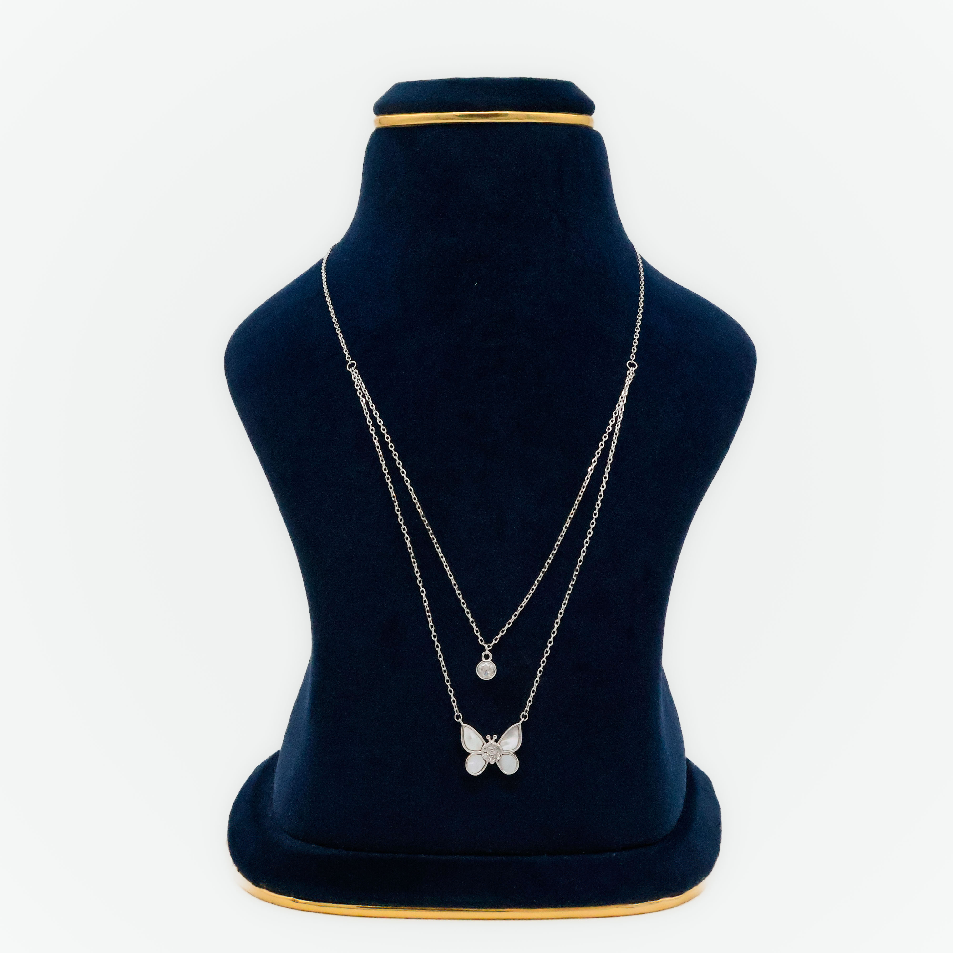 Arham Silver Palace - Silver Butterfly Pendant