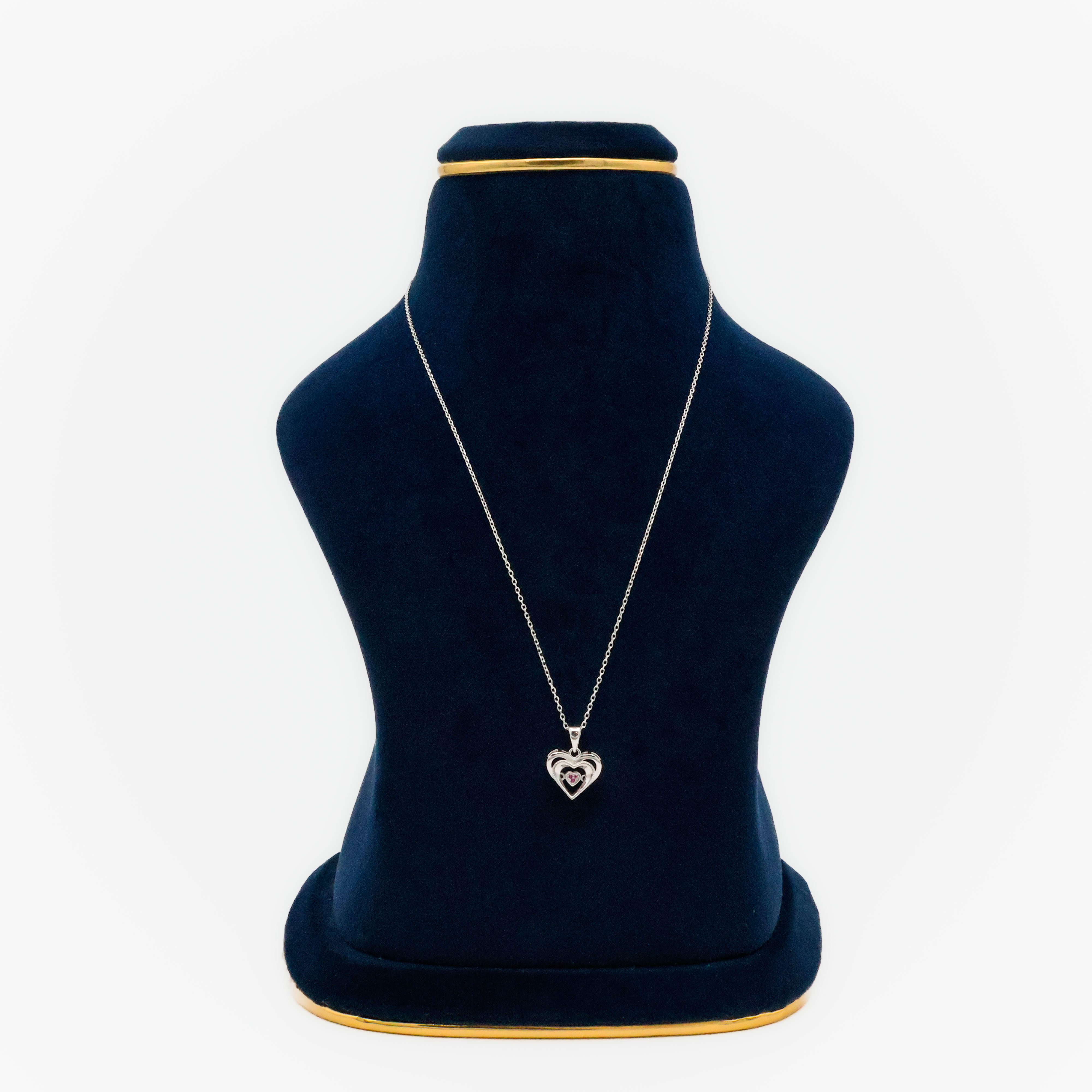 Arham Silver Palace - Silver Heart Pendant