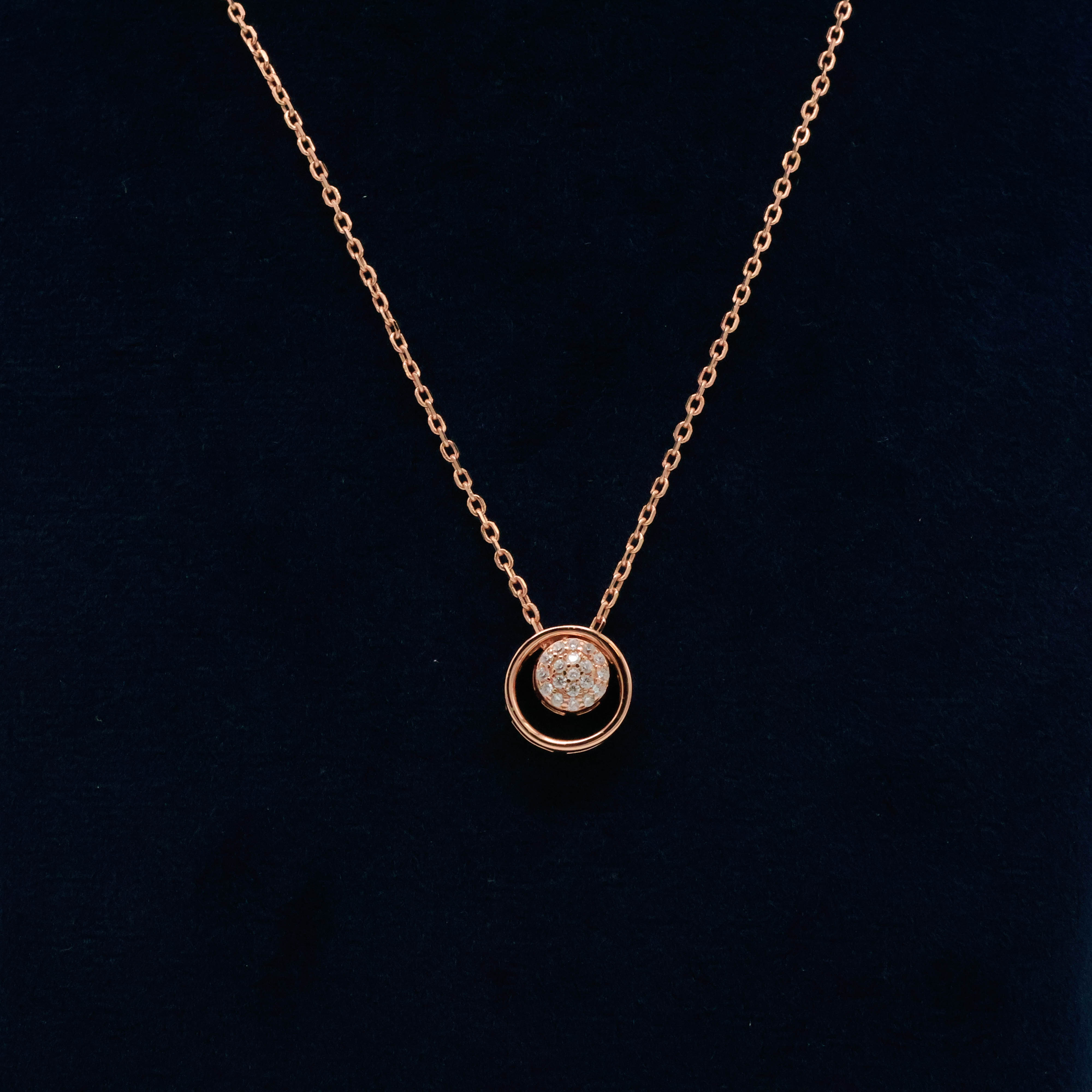Arham Silver Palace - Rose Gold Pendant
