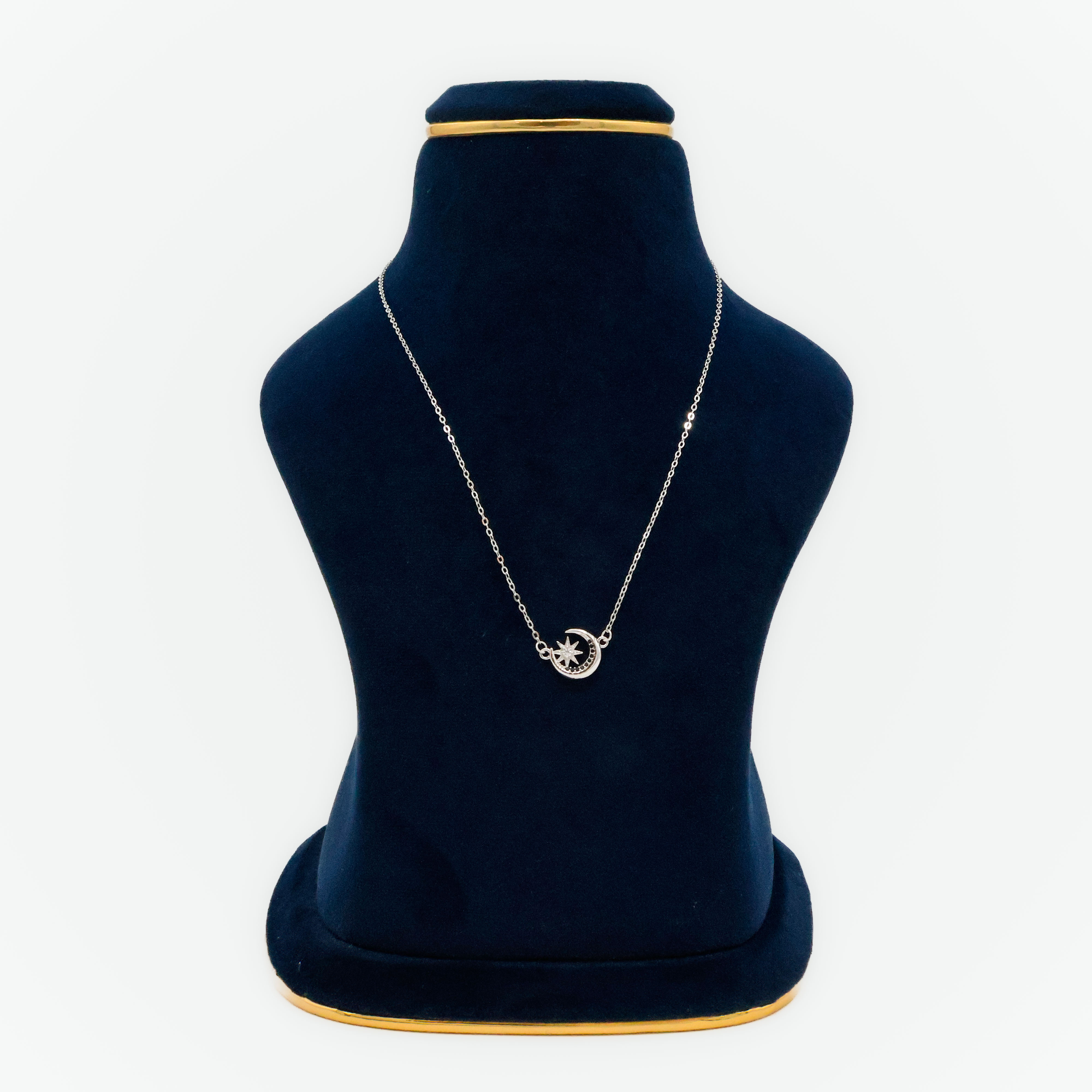 Arham Silver Palace - Silver Moon Pendant