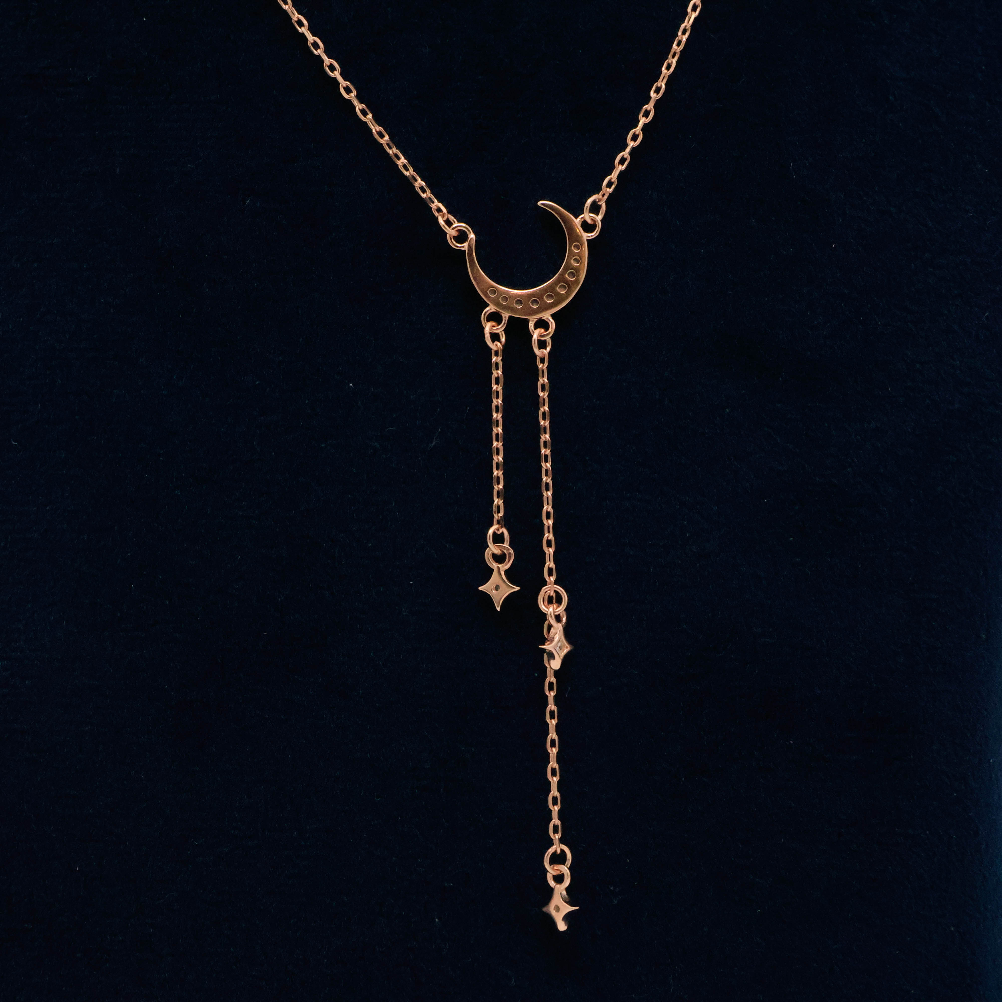 Arham Silver Palace - Rose Gold Necklace