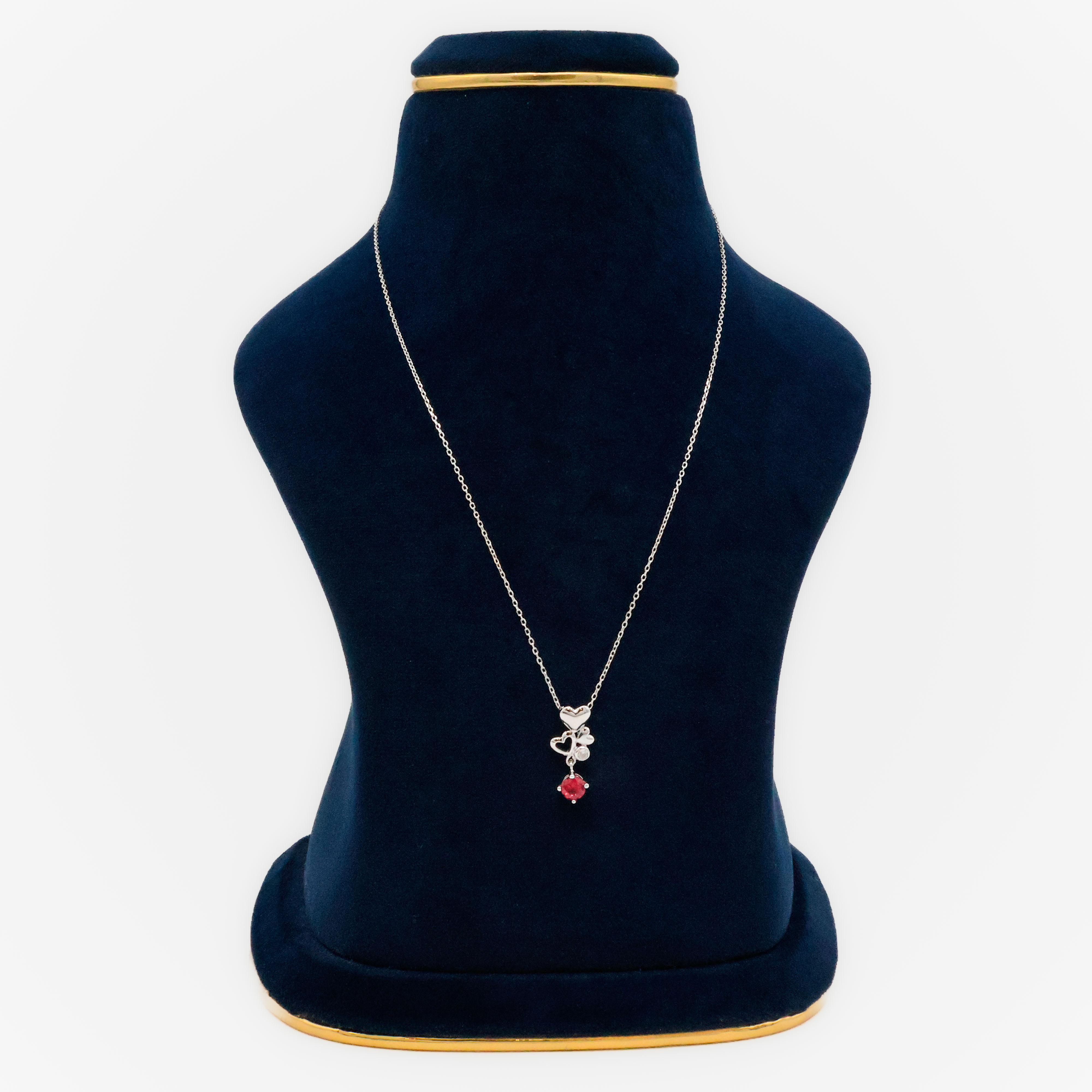 Arham Silver Palace - Silver Heart Pendant