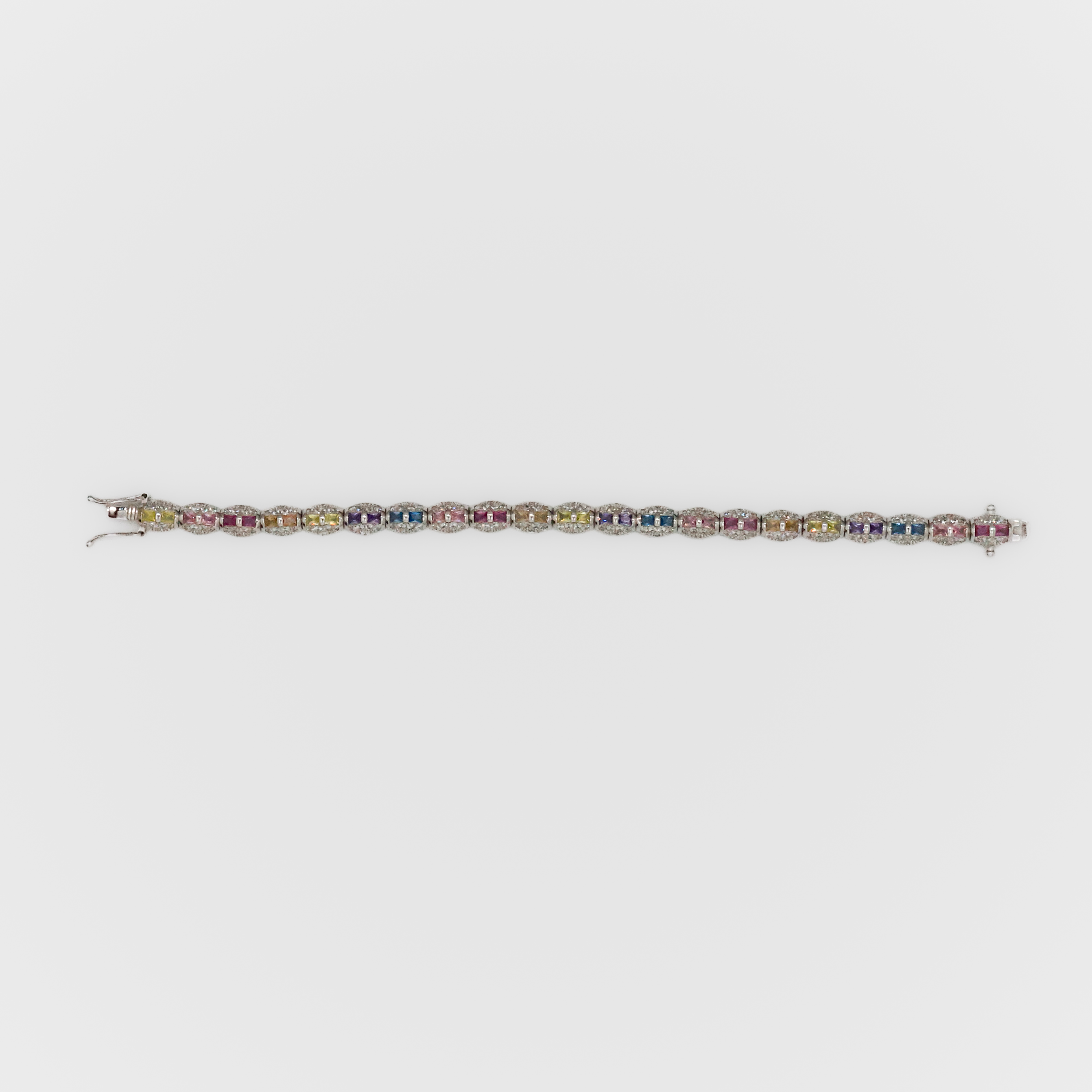 Arham Silver Palace - Silver Gemstone Bracelet