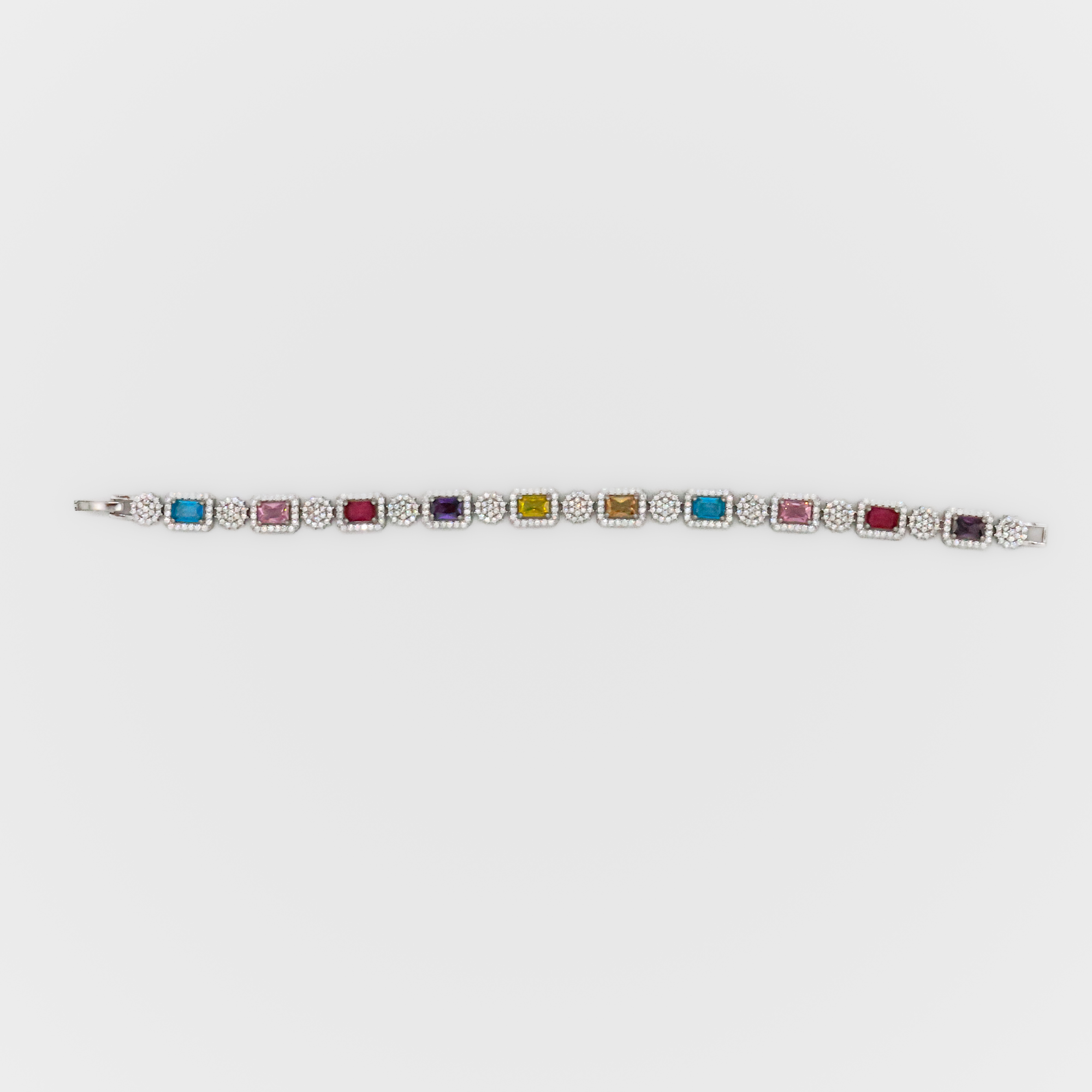 Arham Silver Palace - Silver Gemstone Bracelet