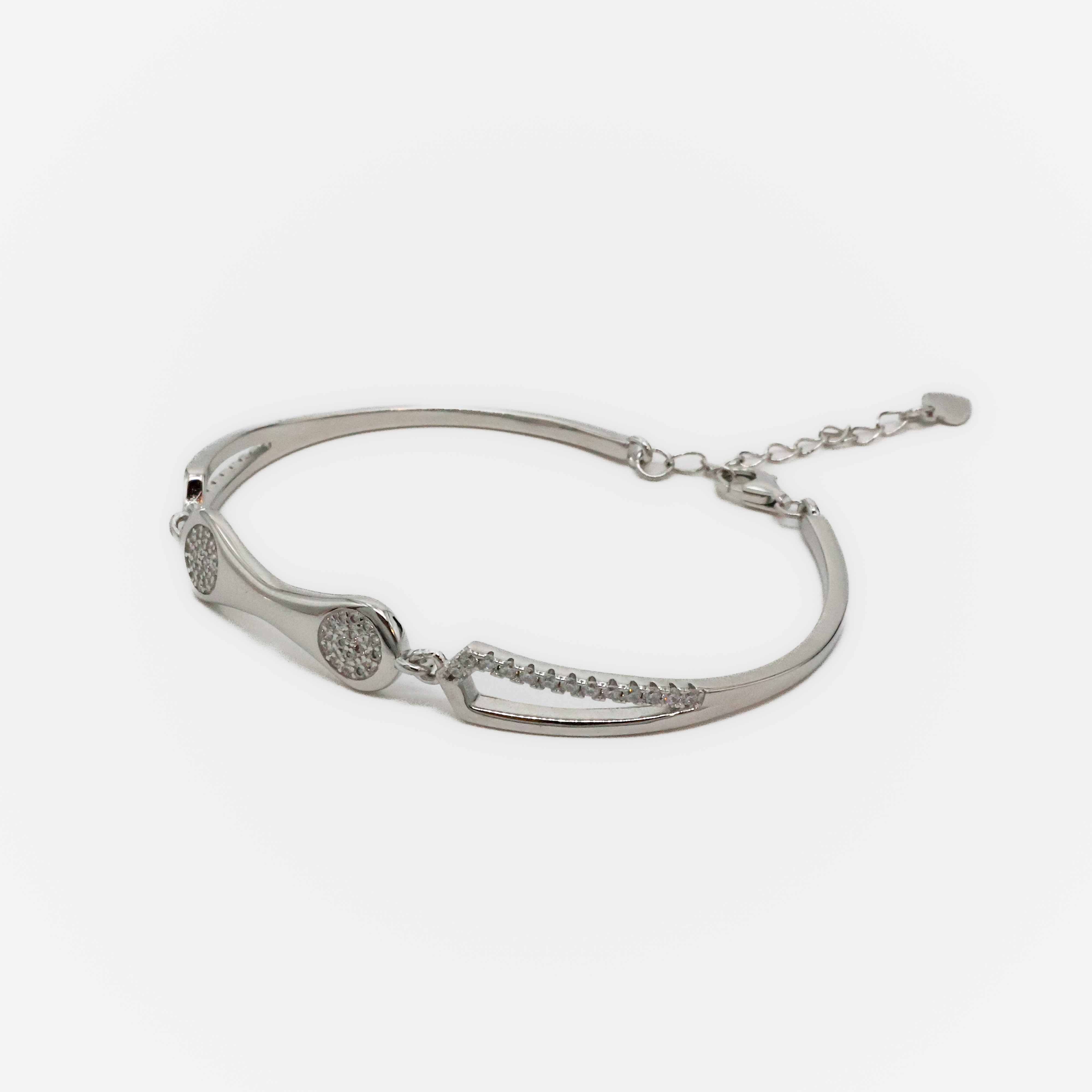 Arham Silver Palace - Silver Stone Bracelet