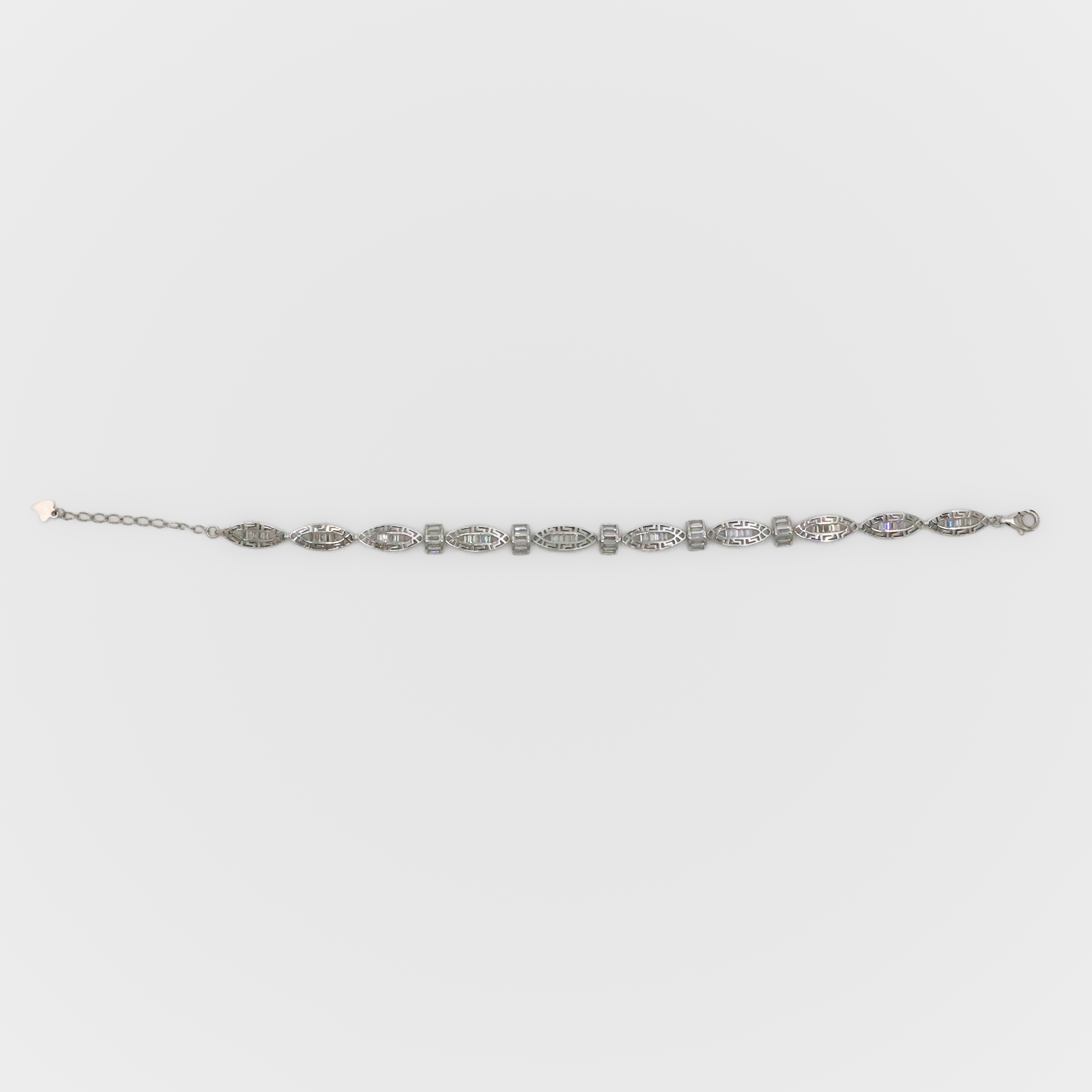 Arham Silver Palace - Silver Greek Bracelet