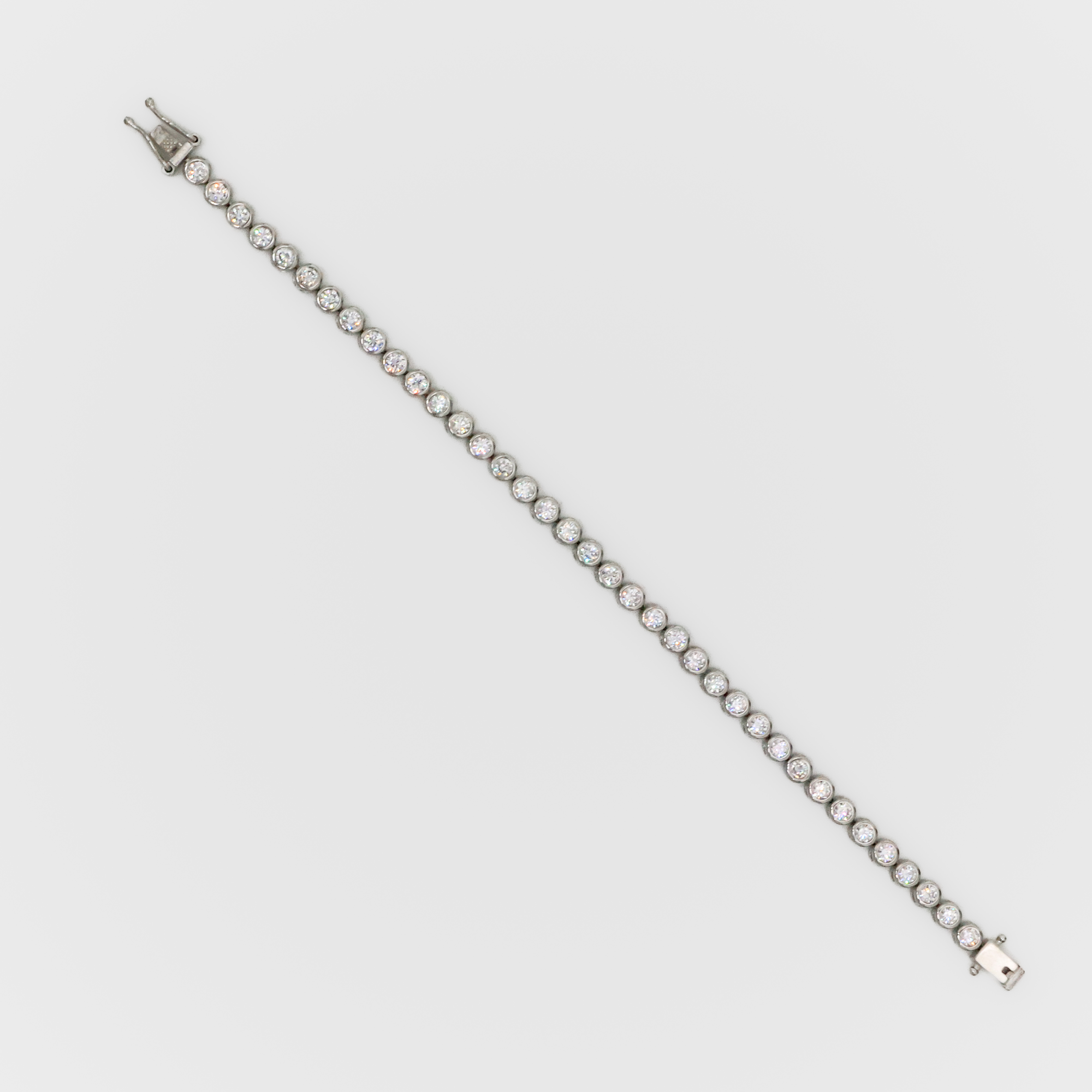 Silver Tennis Bracelet