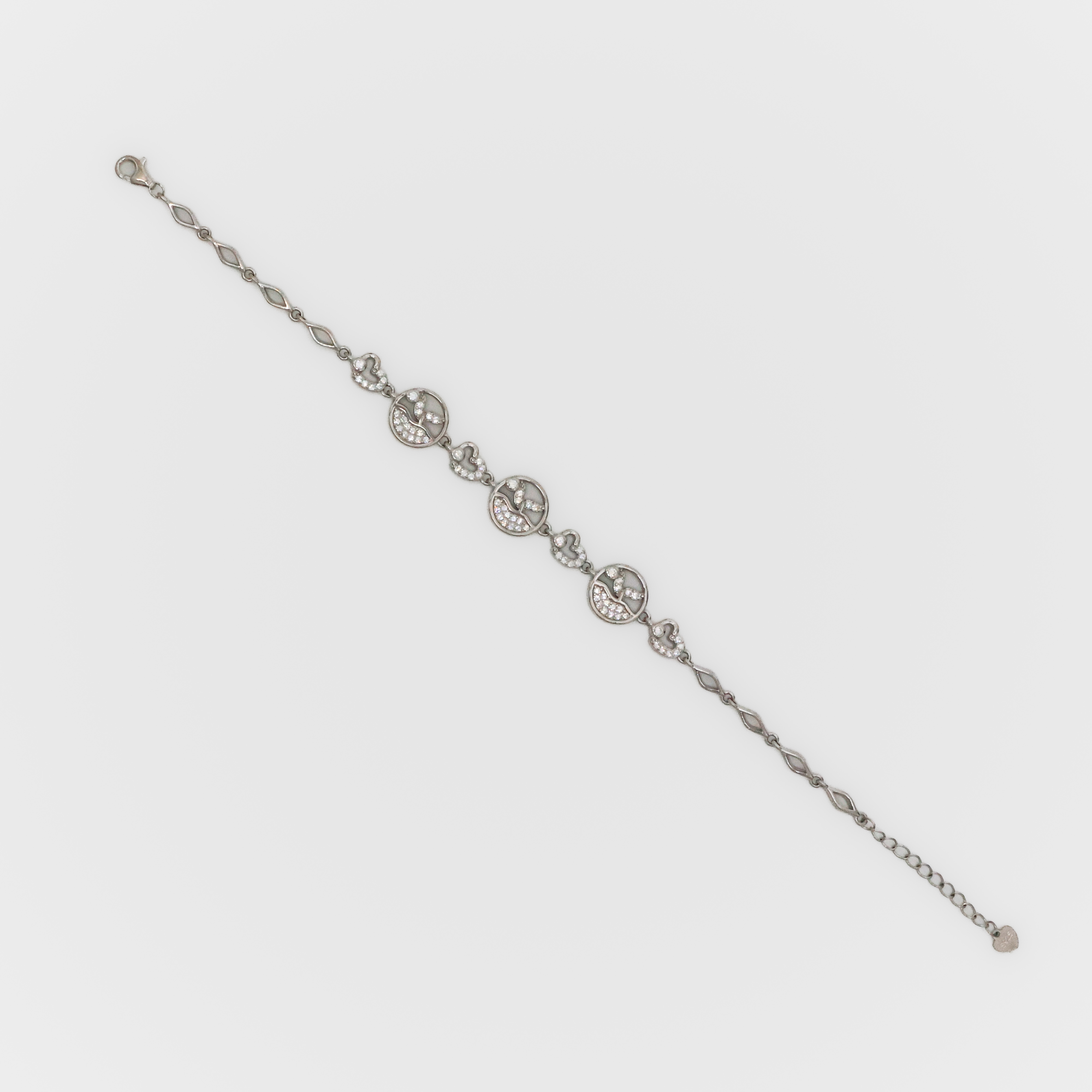 Arham Silver Palace - Silver Charm Bracelet