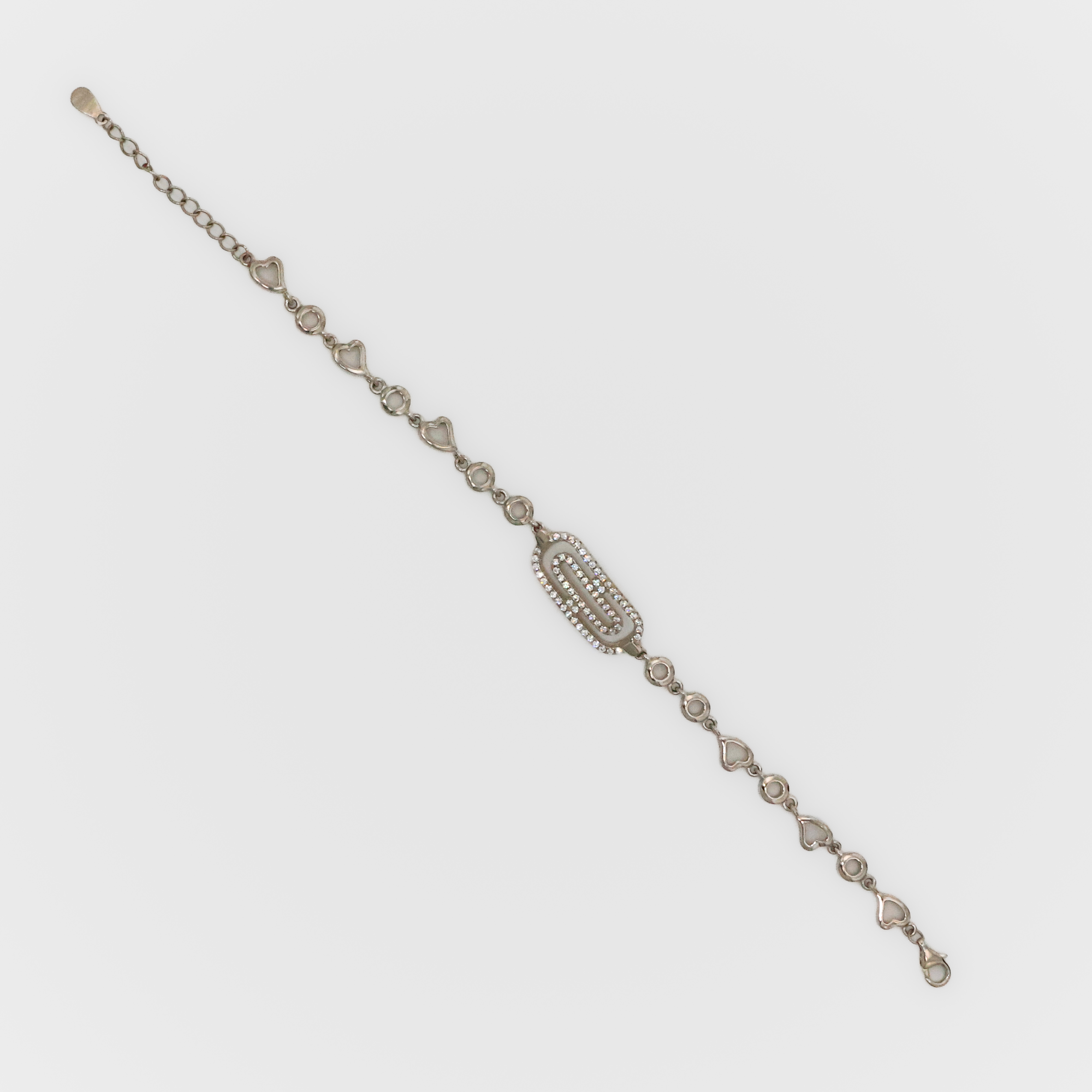 Arham Silver Palace - Silver Heart Bracelet