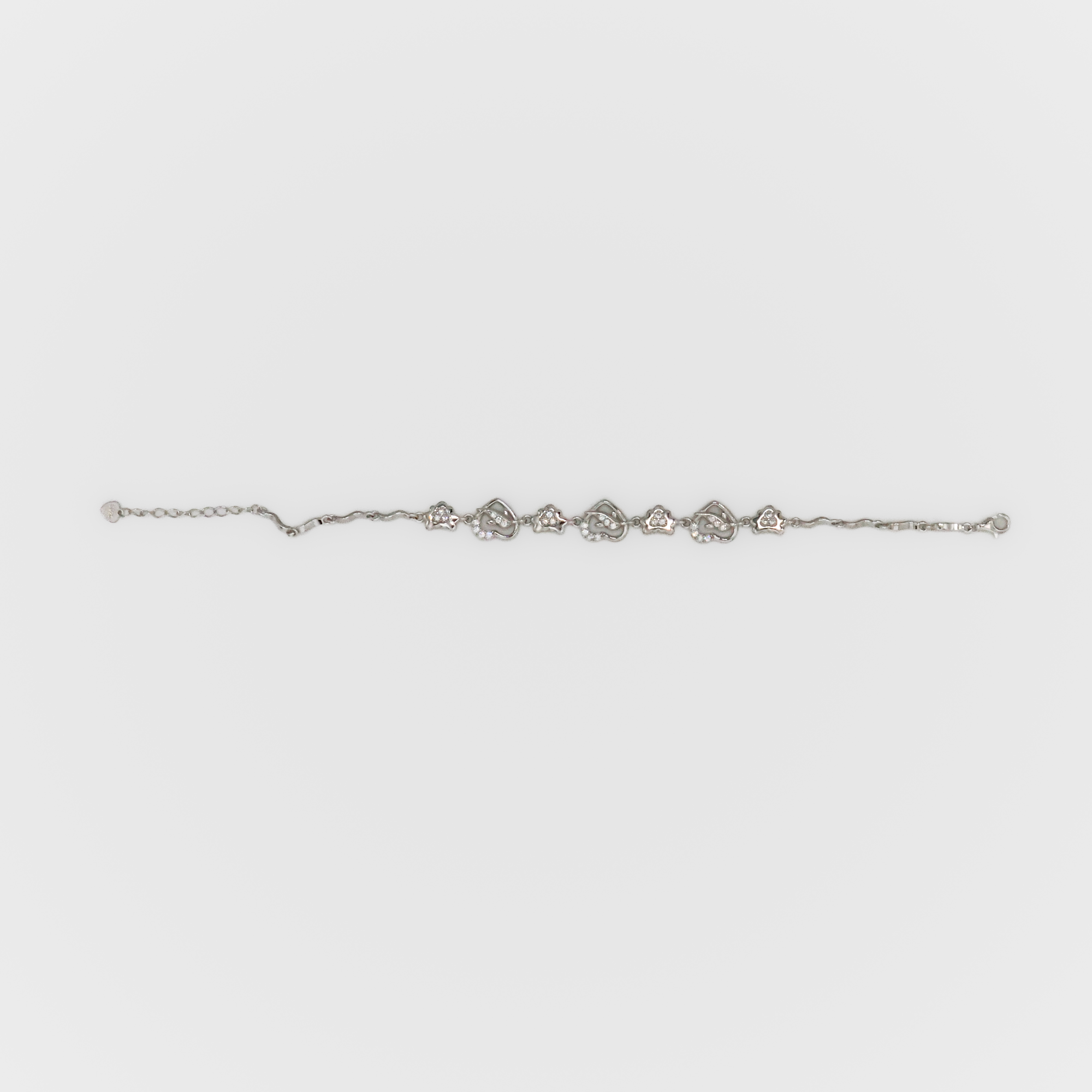 Arham Silver Palace - Silver Heart Bracelet
