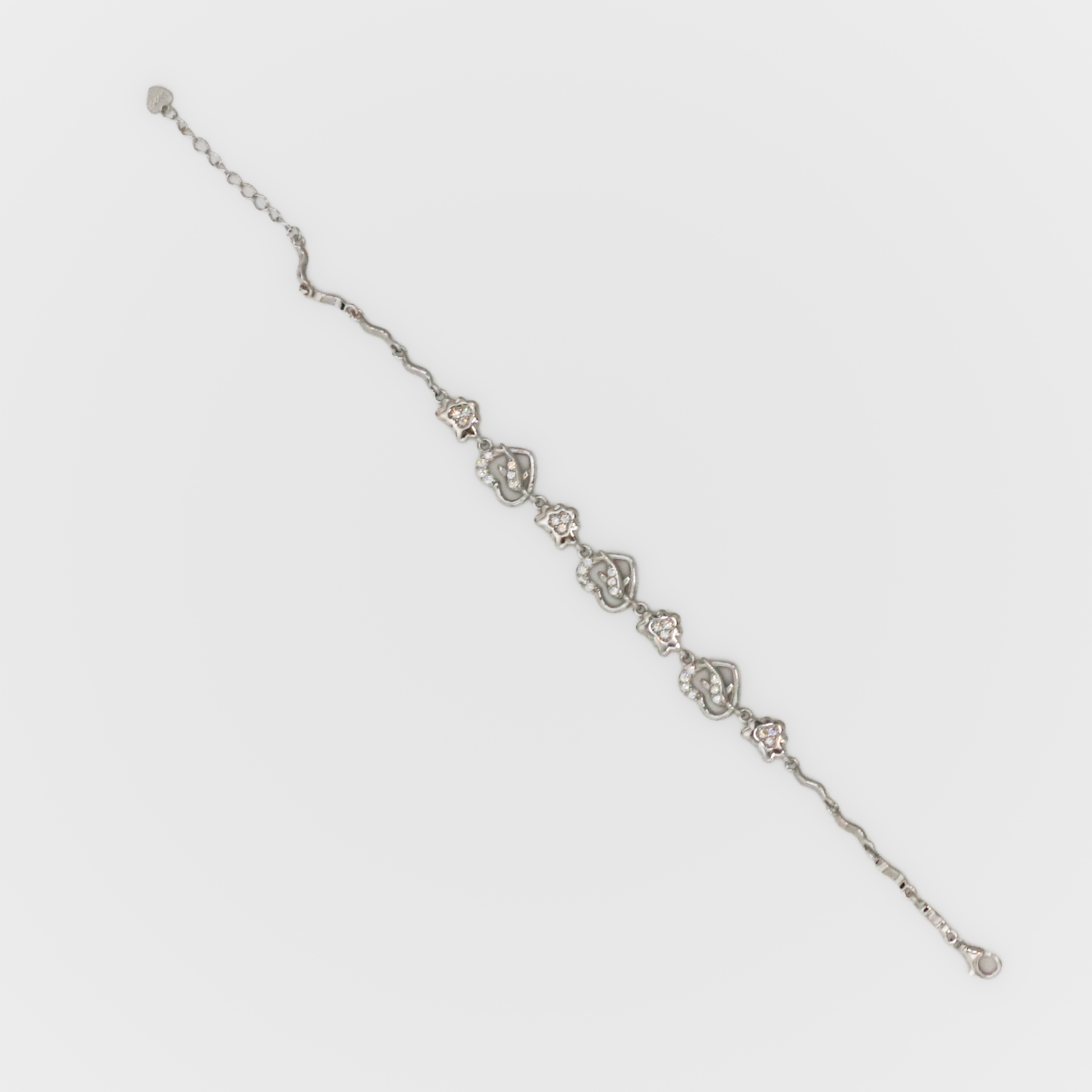 Arham Silver Palace - Silver Heart Bracelet