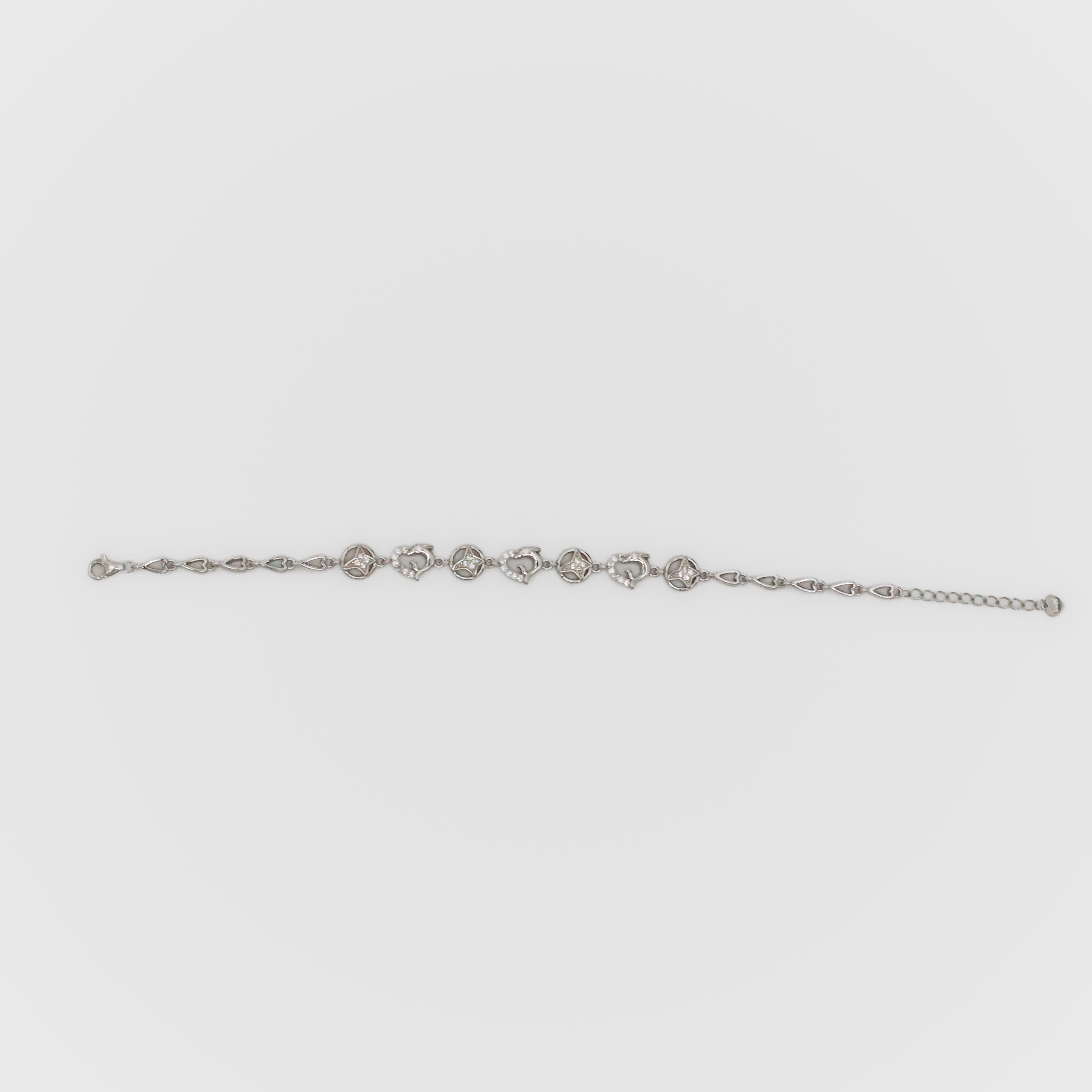 Arham Silver Palace - Silver Heart Bracelet