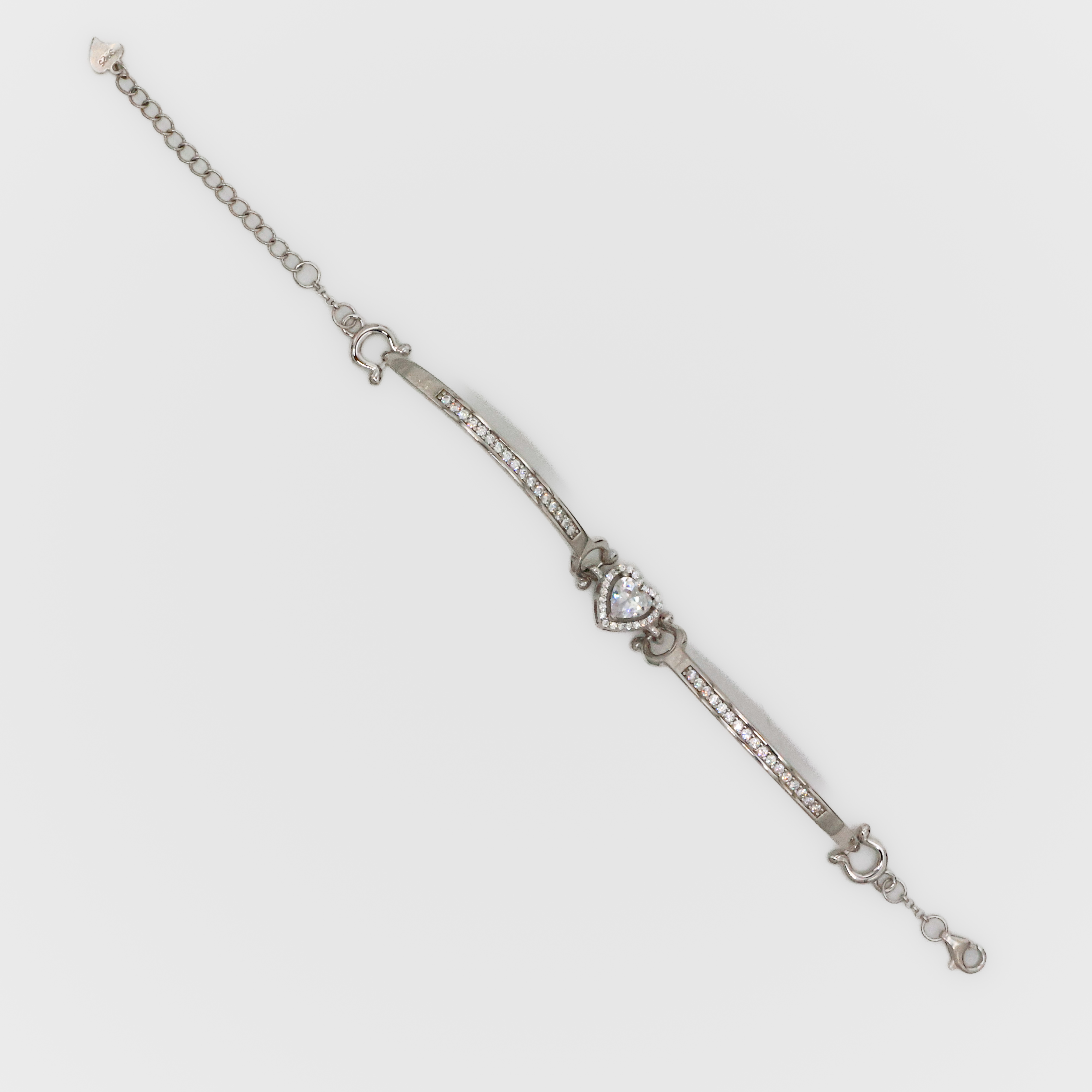 Arham Silver Palace - Silver Heart Bracelet