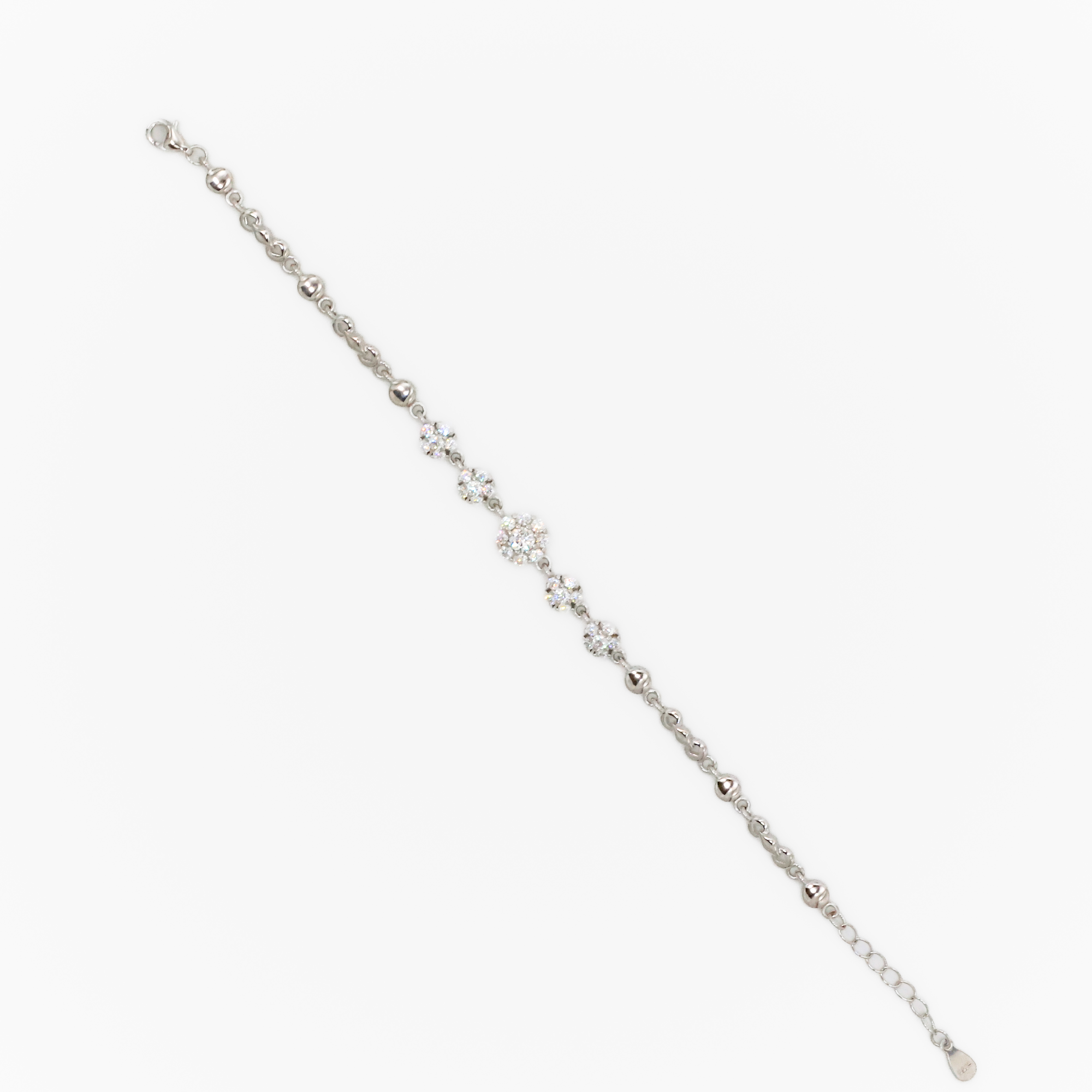 Arham Silver Palace - Silver Stone Bracelet