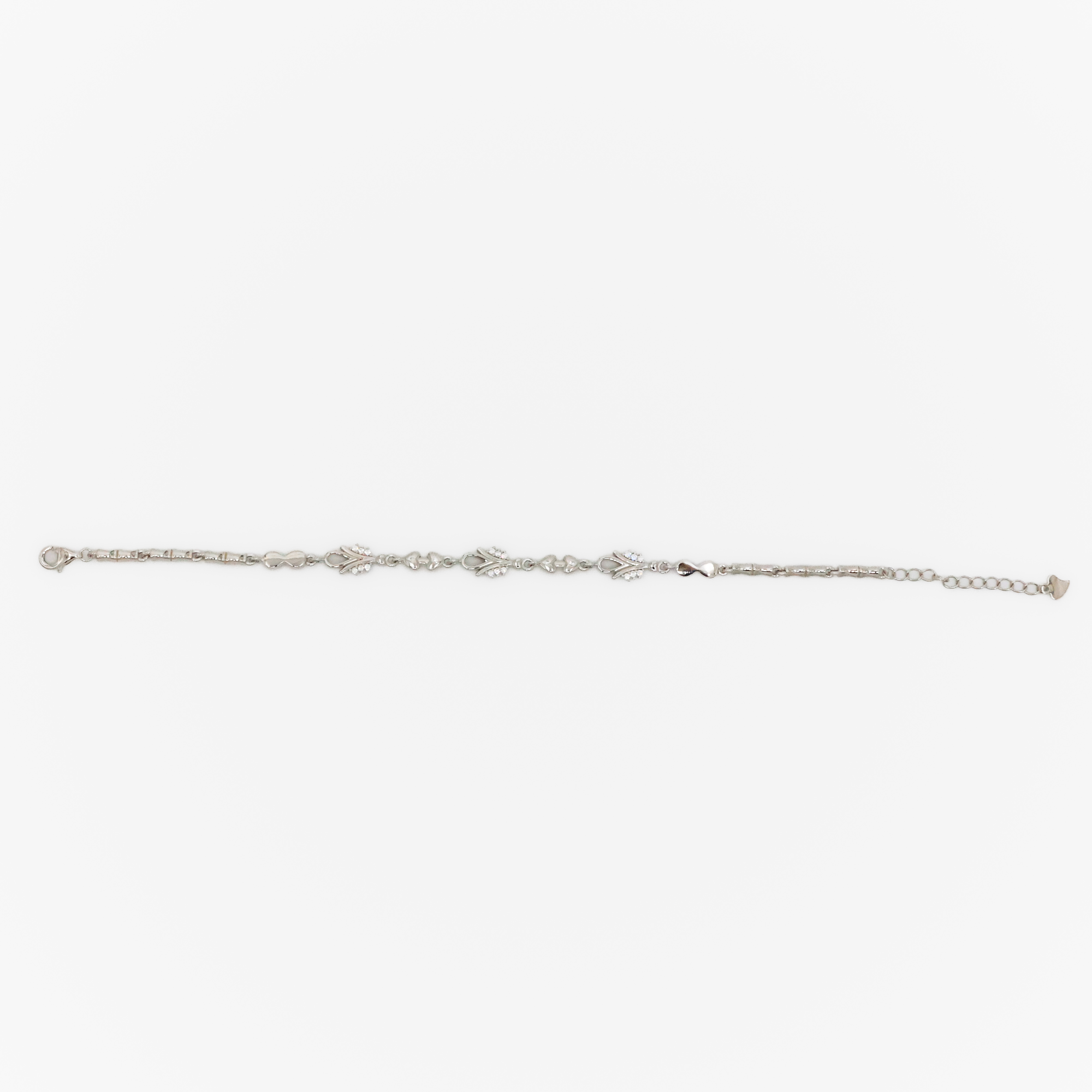 Arham Silver Palace - Silver Heart Bracelet