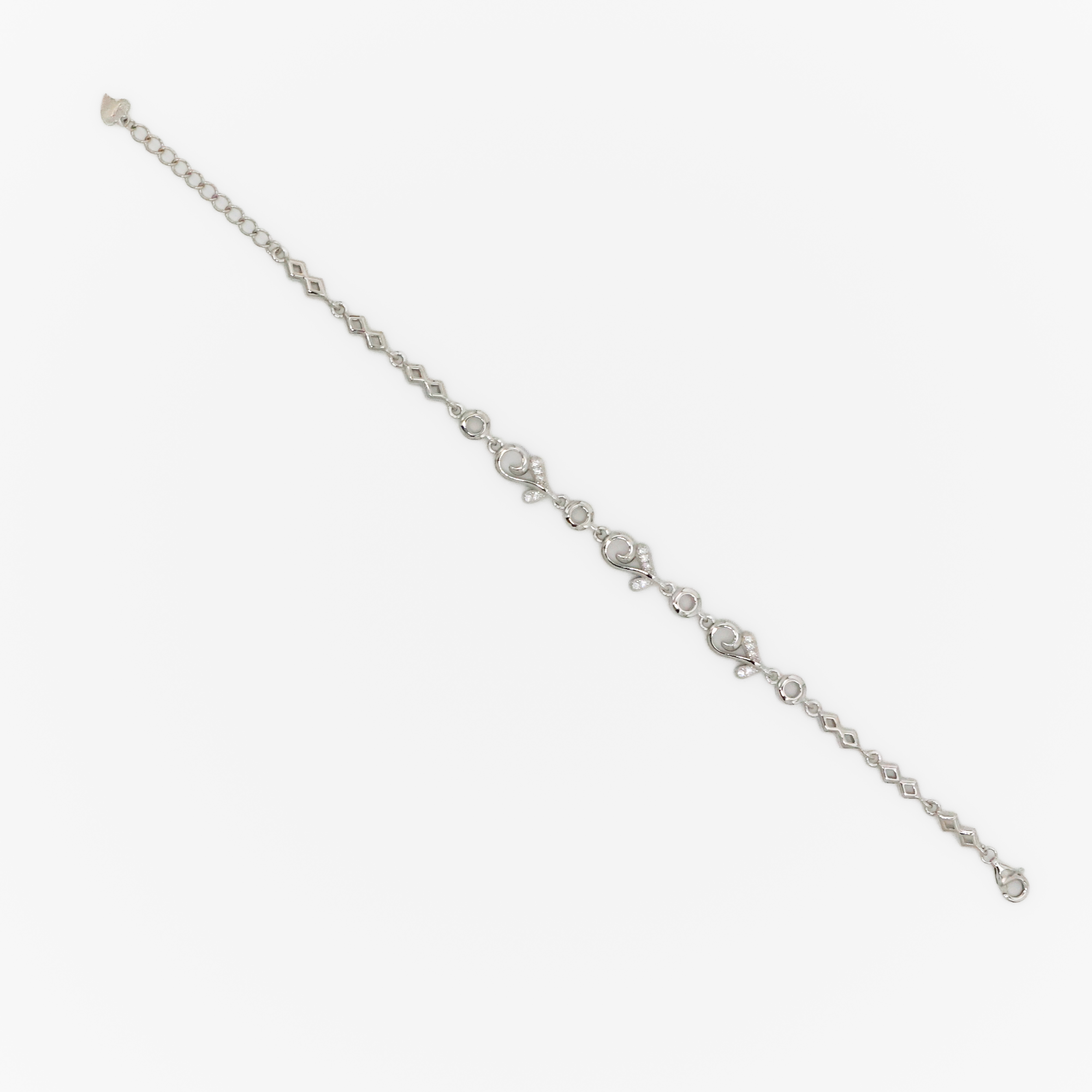 Arham Silver Palace - Silver Link Bracelet