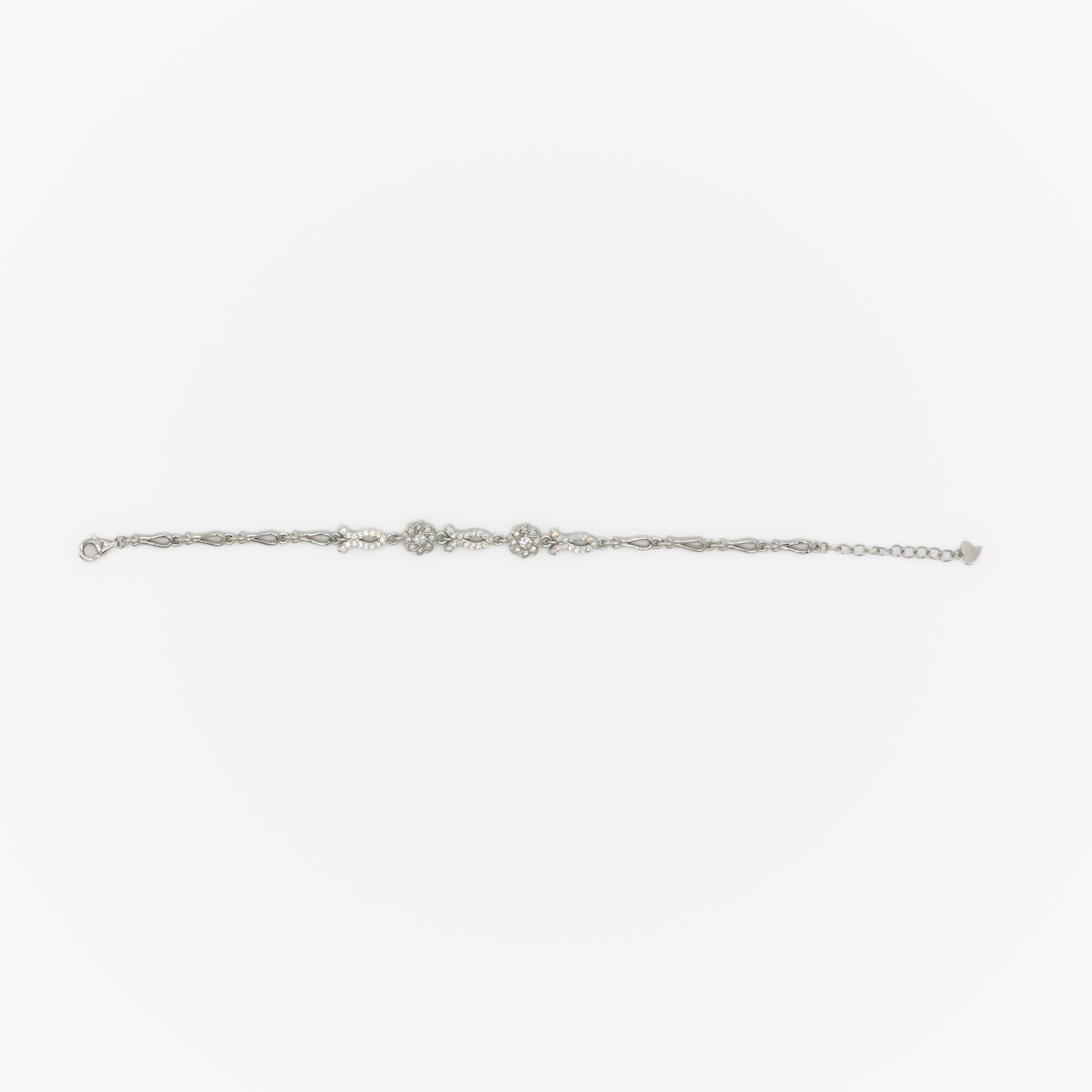 Arham Silver Palace - Silver Flower Bracelet