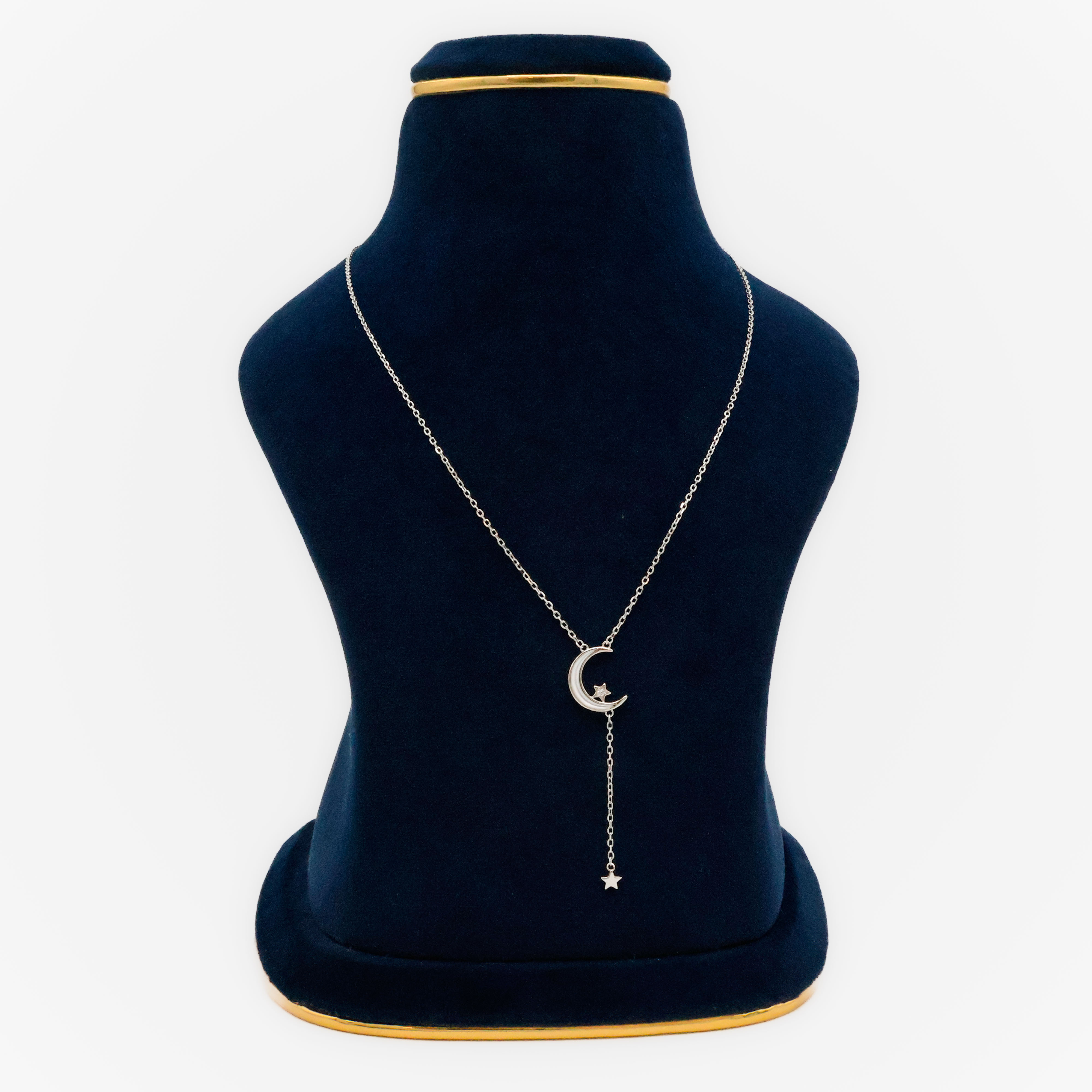 Arham Silver Palace - Silver Moon Pendant