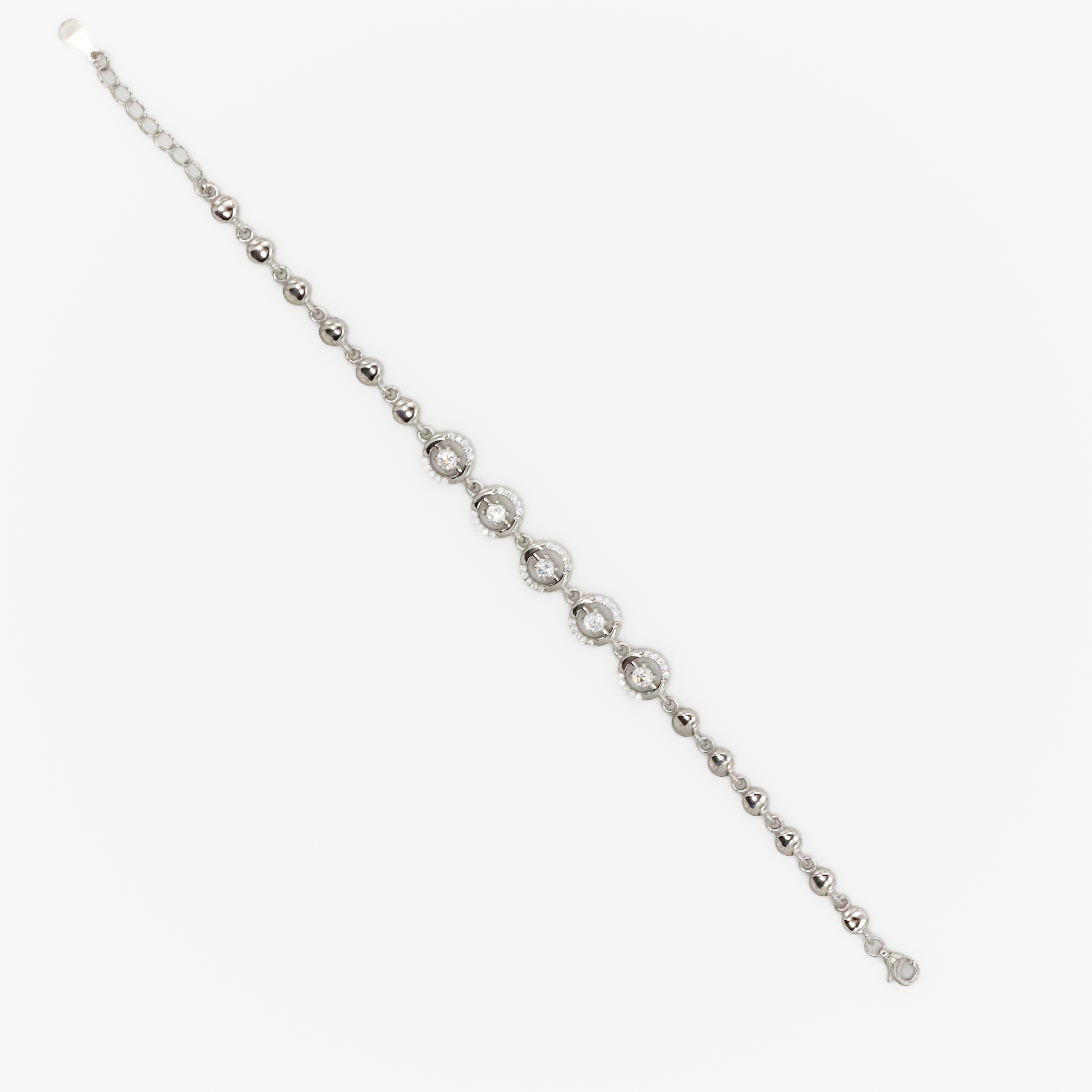 Silver Circle Bracelet