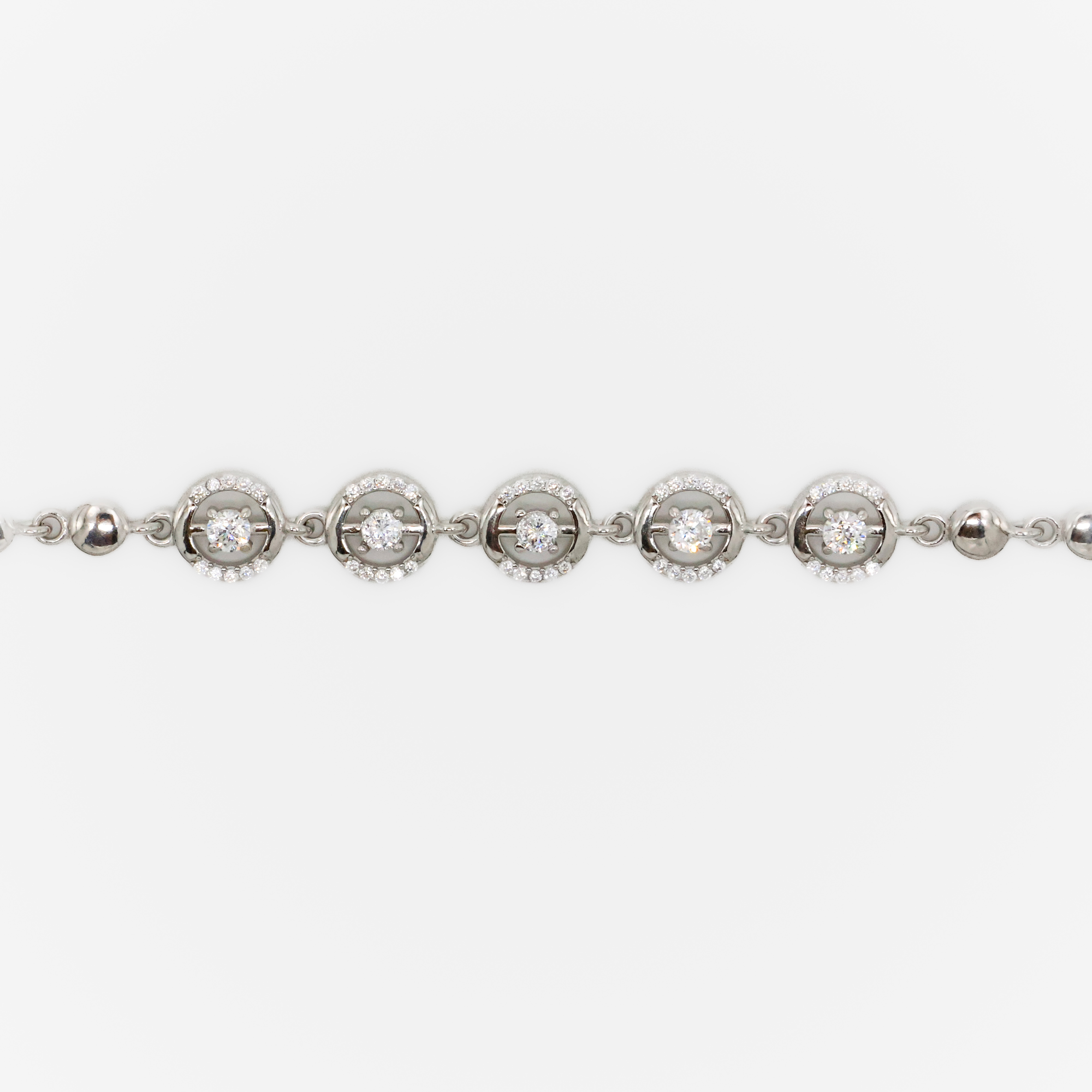 Silver Circle Bracelet