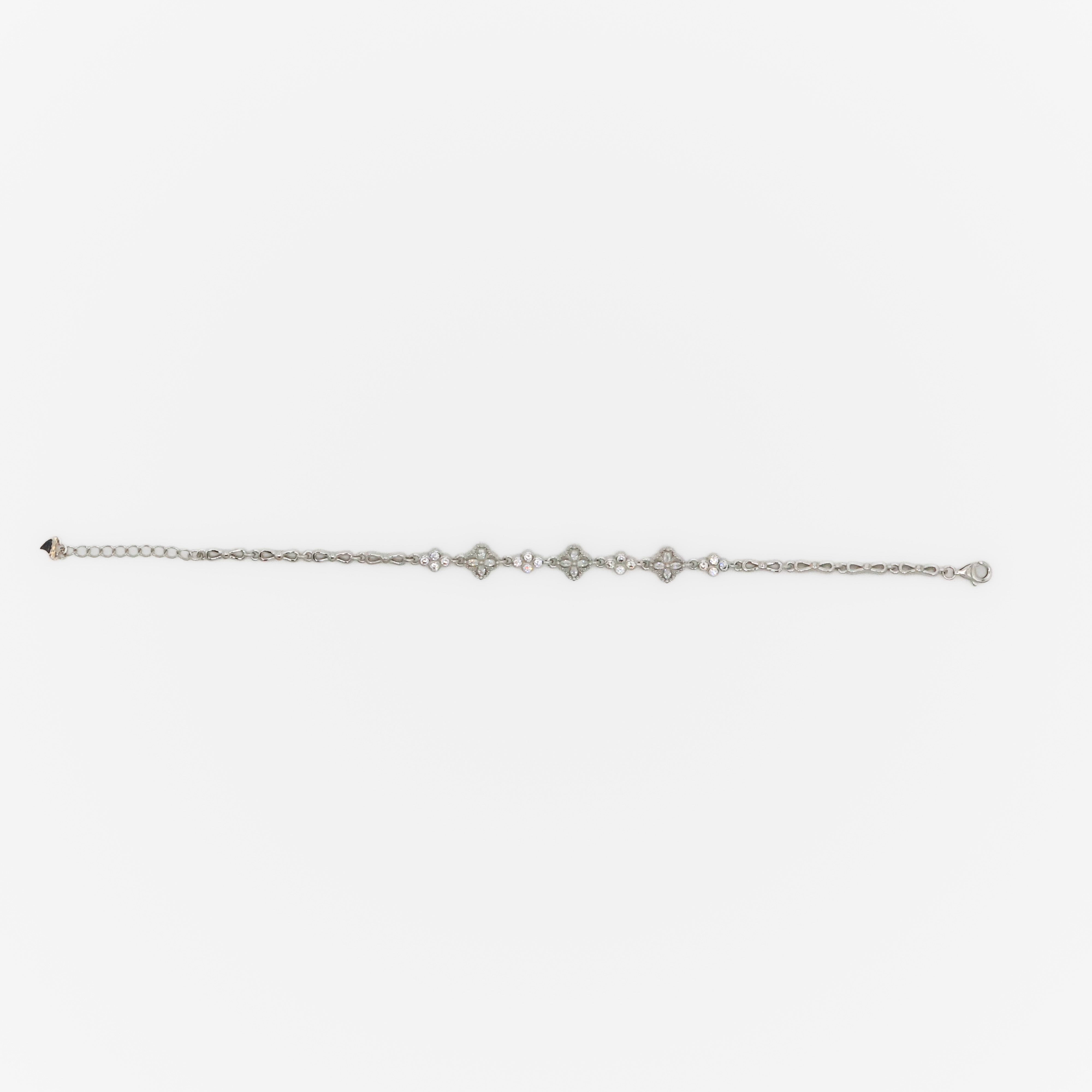 Arham Silver Palace - Silver Clover Bracelet