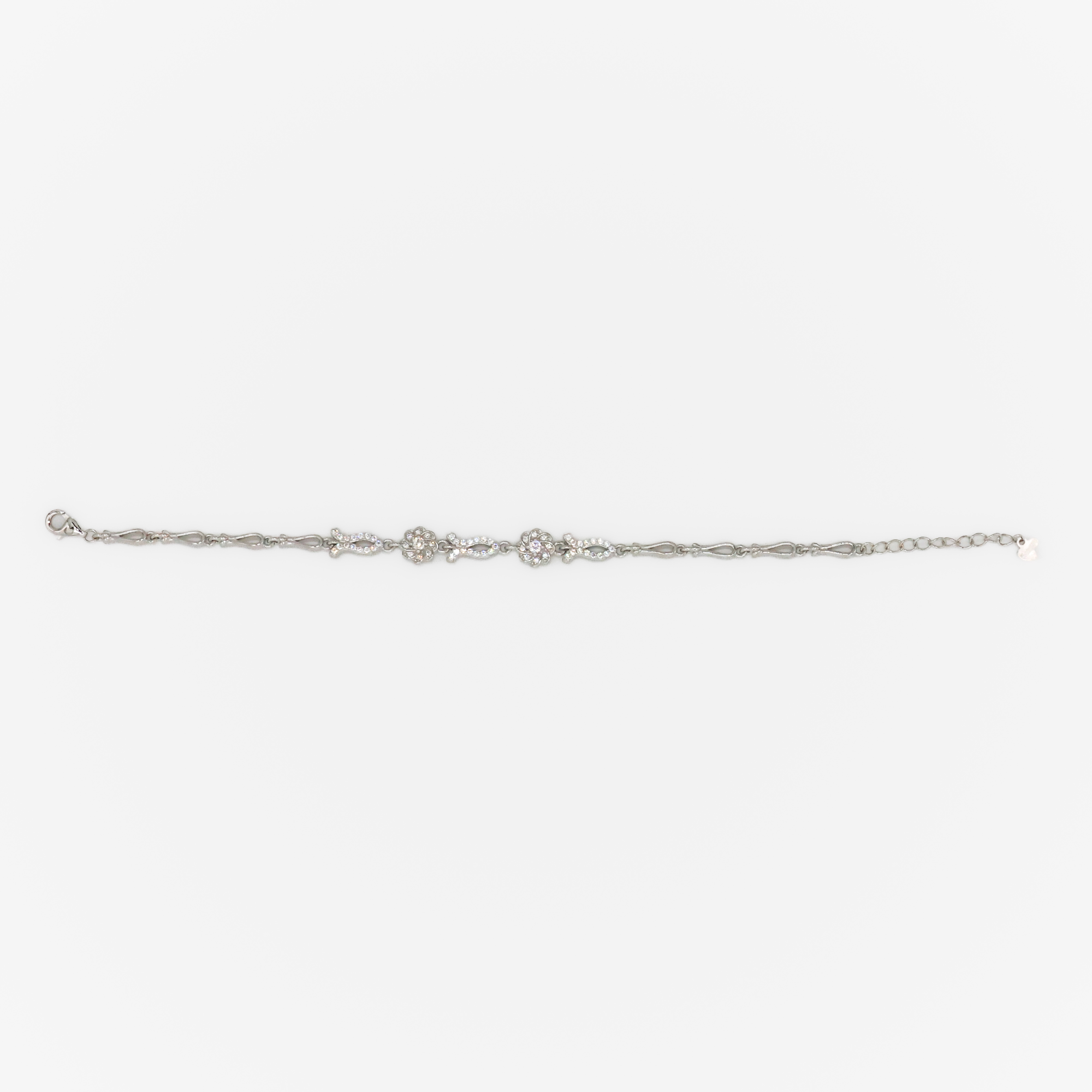 Arham Silver Palace - Silver Flower Bracelet
