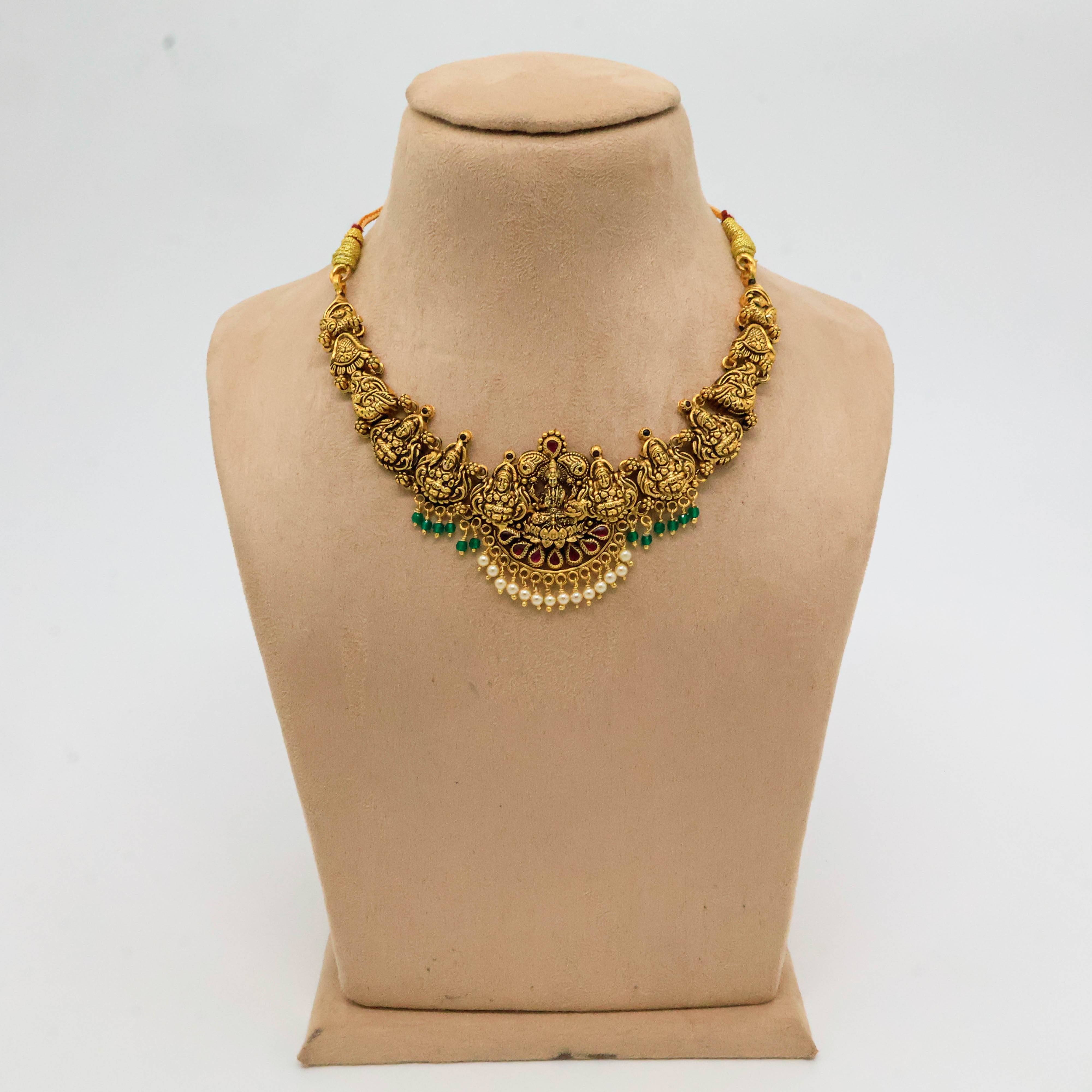 Arham Silver Palace - Gold Plated Necklace