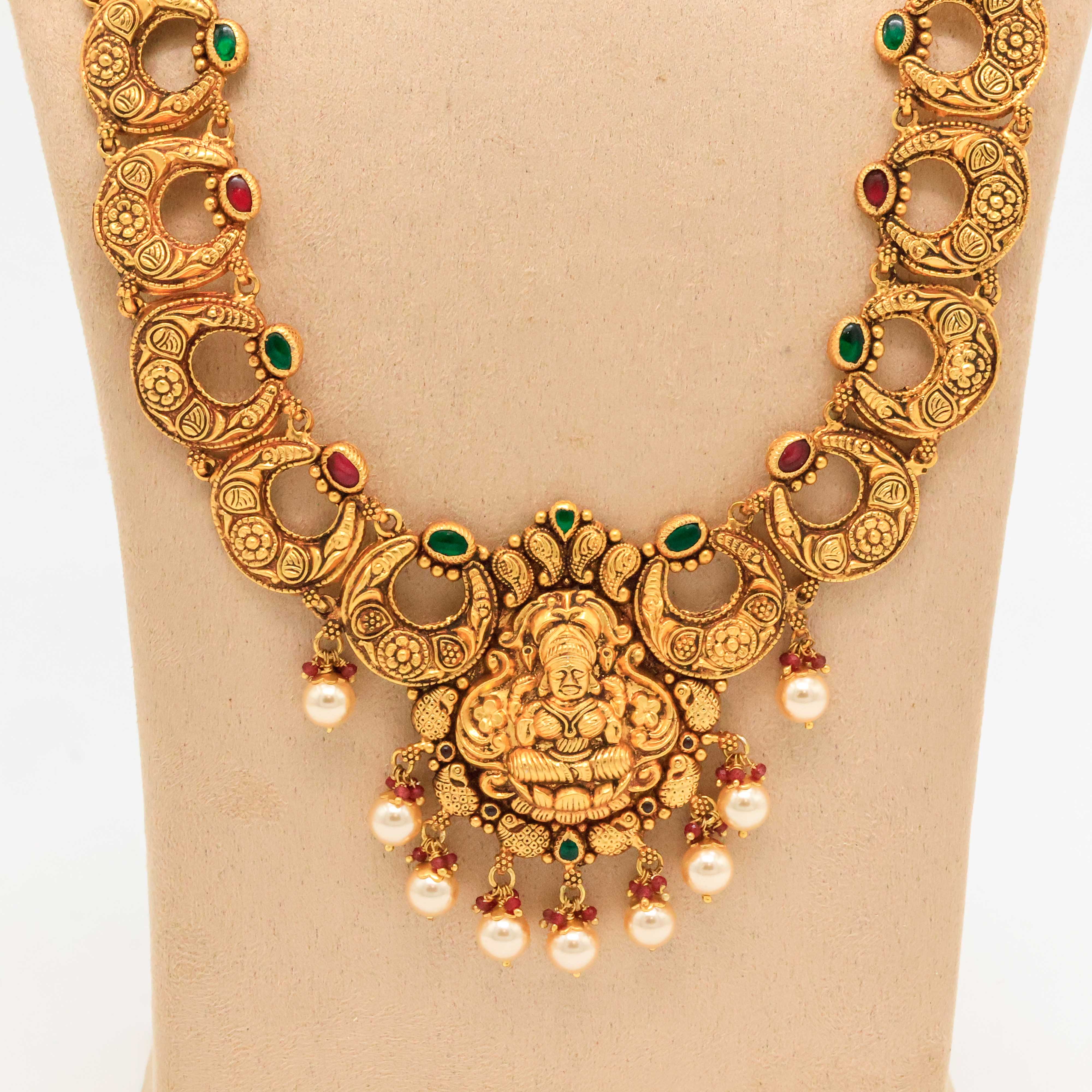 Arham Silver Palace - Gold Plated Necklace