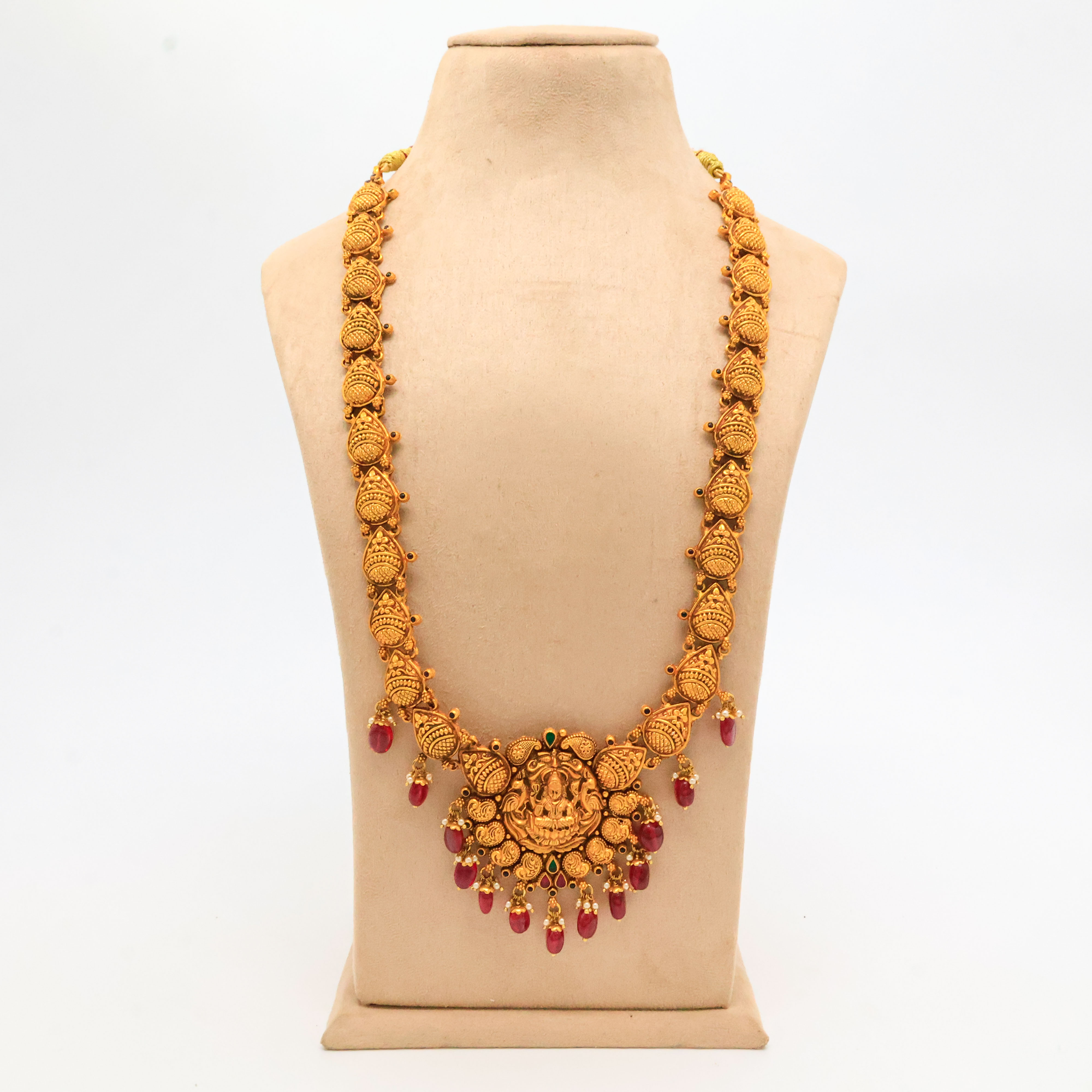 Arham Silver Palace - Gold Lakshmi Necklace