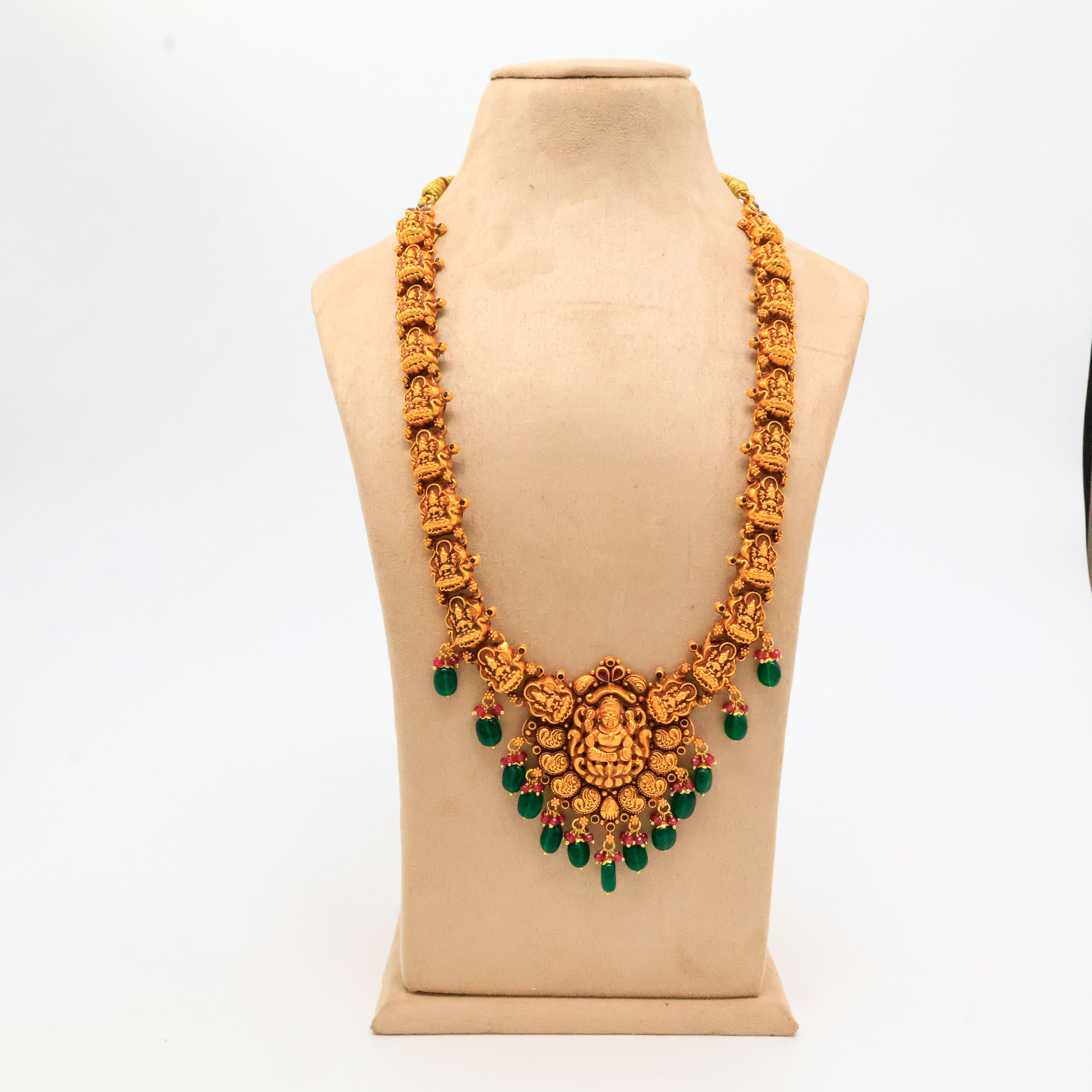 Arham Silver Palace - Gold Ganesha Necklace